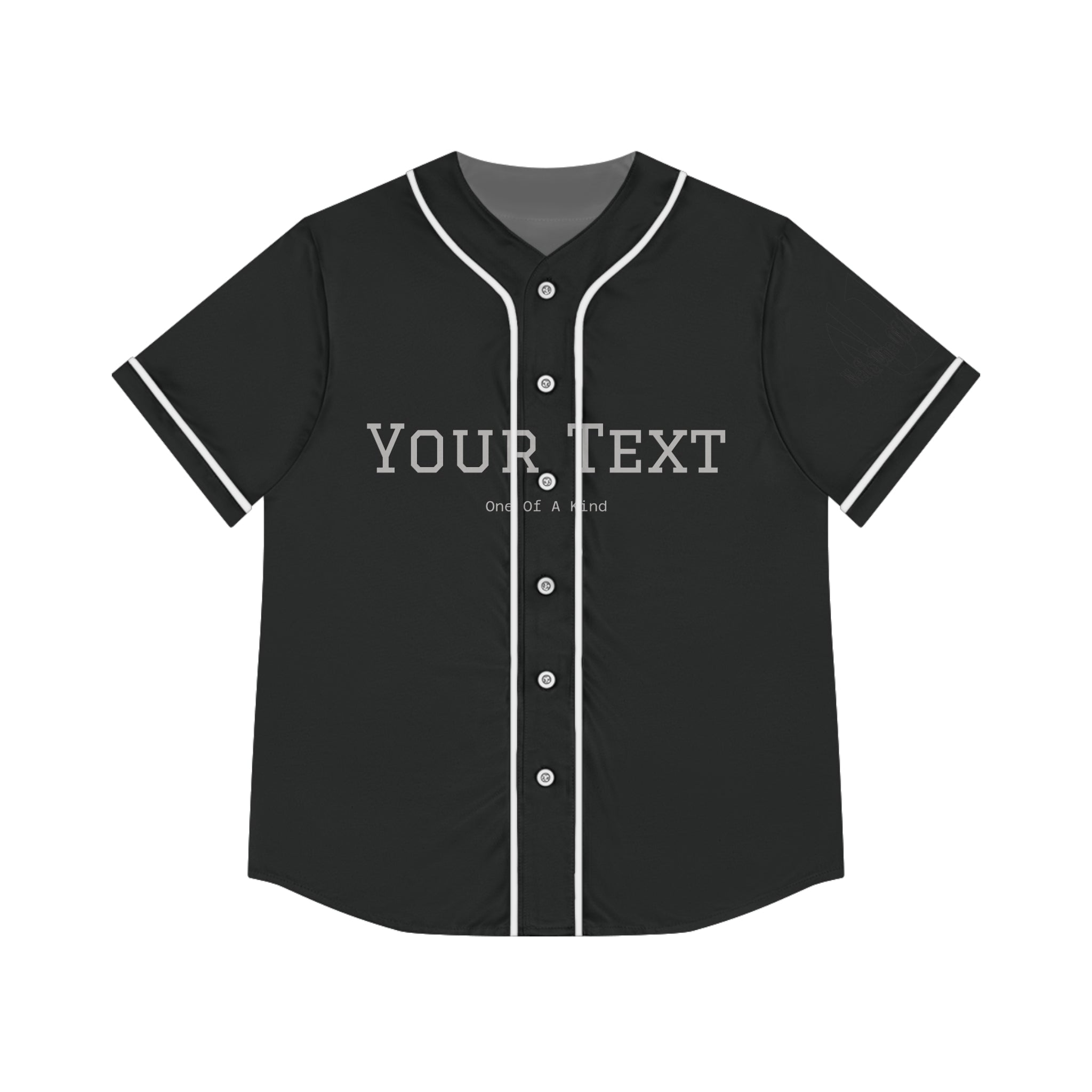 Personalized Embroidery Women's Baseball Jersey — Customizable All-Over Print Sportswear for Birthdays & Events