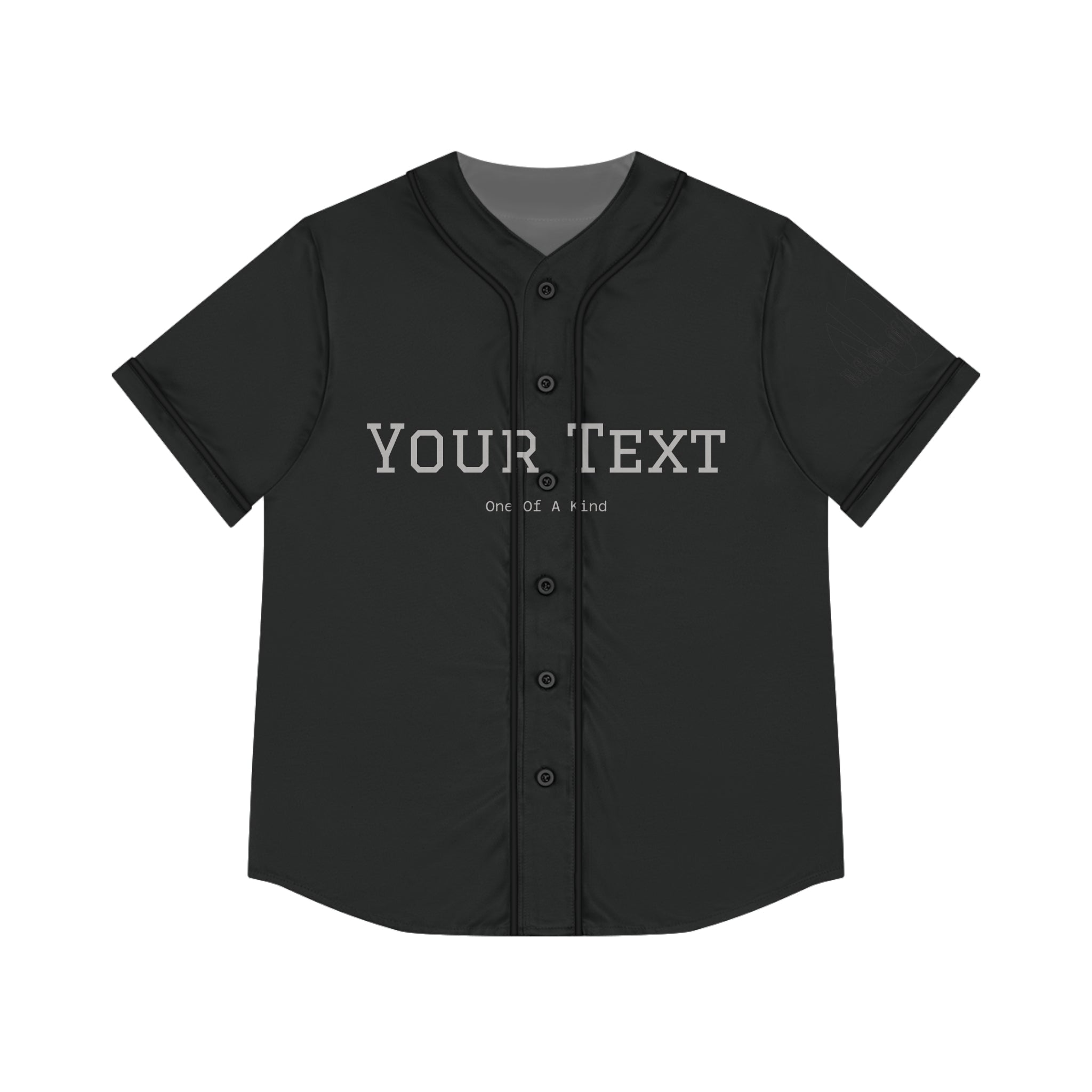 Personalized Embroidery Women's Baseball Jersey — Customizable All-Over Print Sportswear for Birthdays & Events