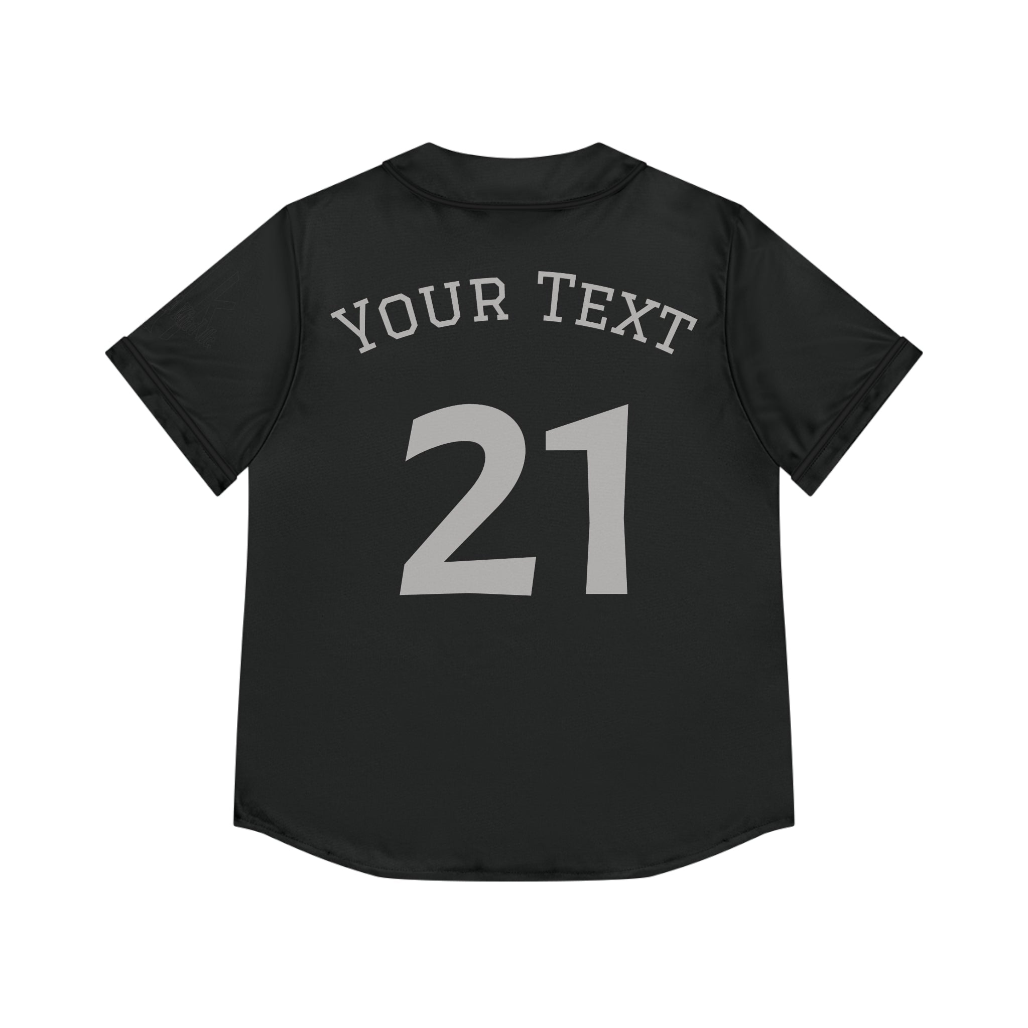 Personalized Embroidery Women's Baseball Jersey — Customizable All-Over Print Sportswear for Birthdays & Events