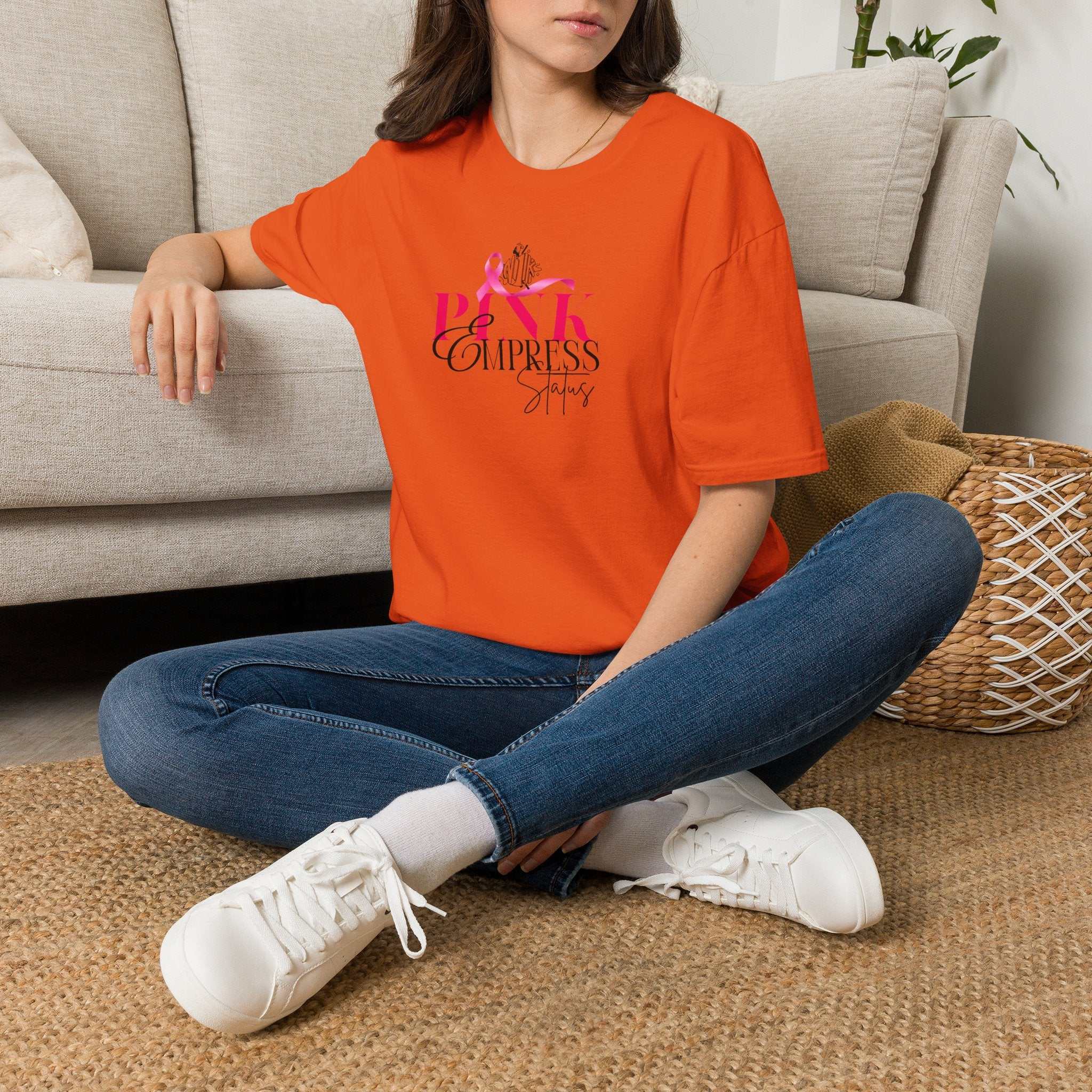 Pink Empress Ladies T-Shirt – 'Pink Empress' Script Graphic
