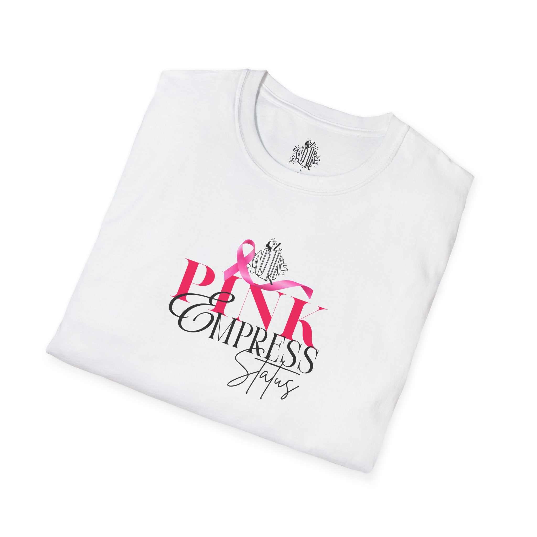 Pink Empress Ladies T-Shirt – 'Pink Empress' Script Graphic
