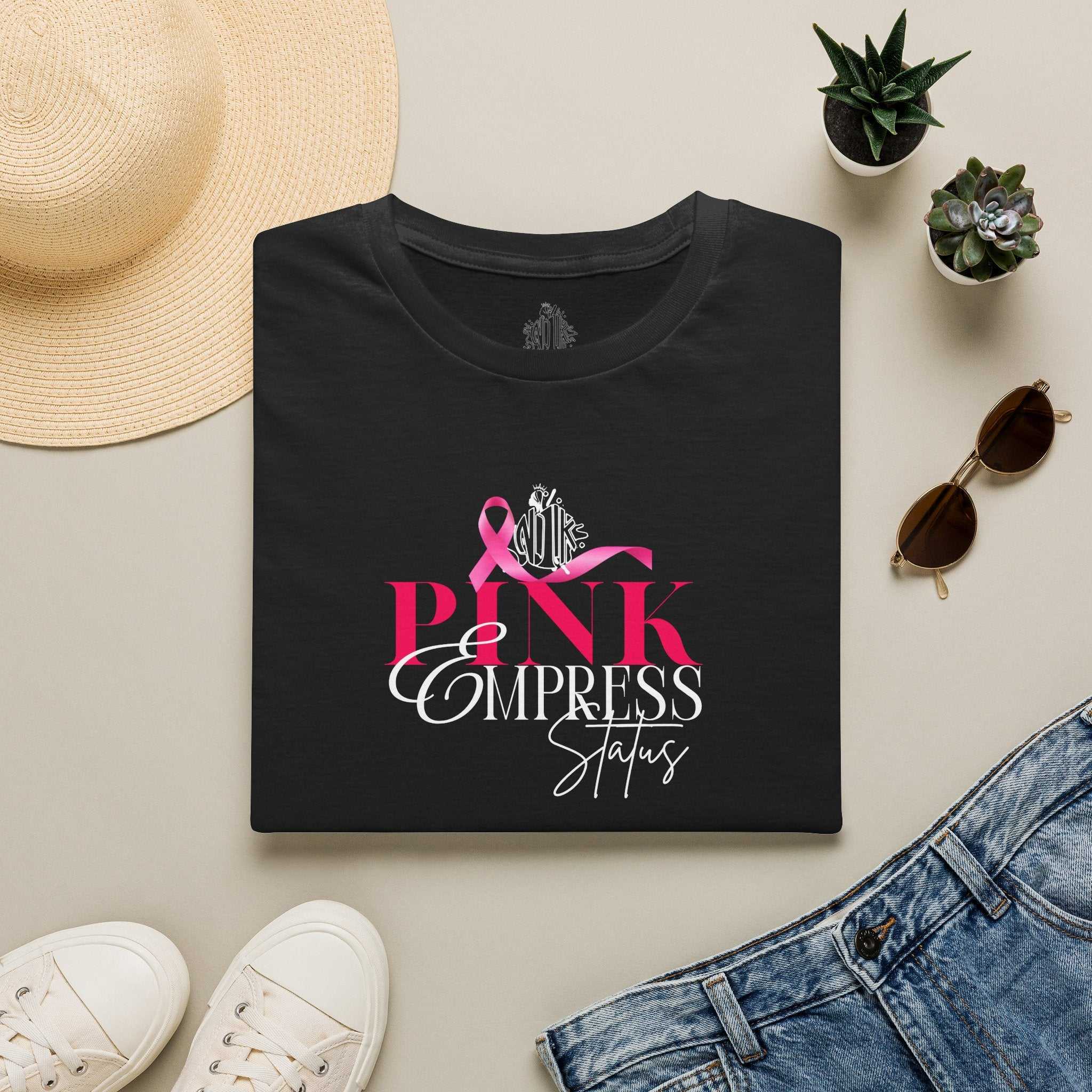Pink Empress Ladies T-Shirt – 'Pink Empress' Script Graphic
