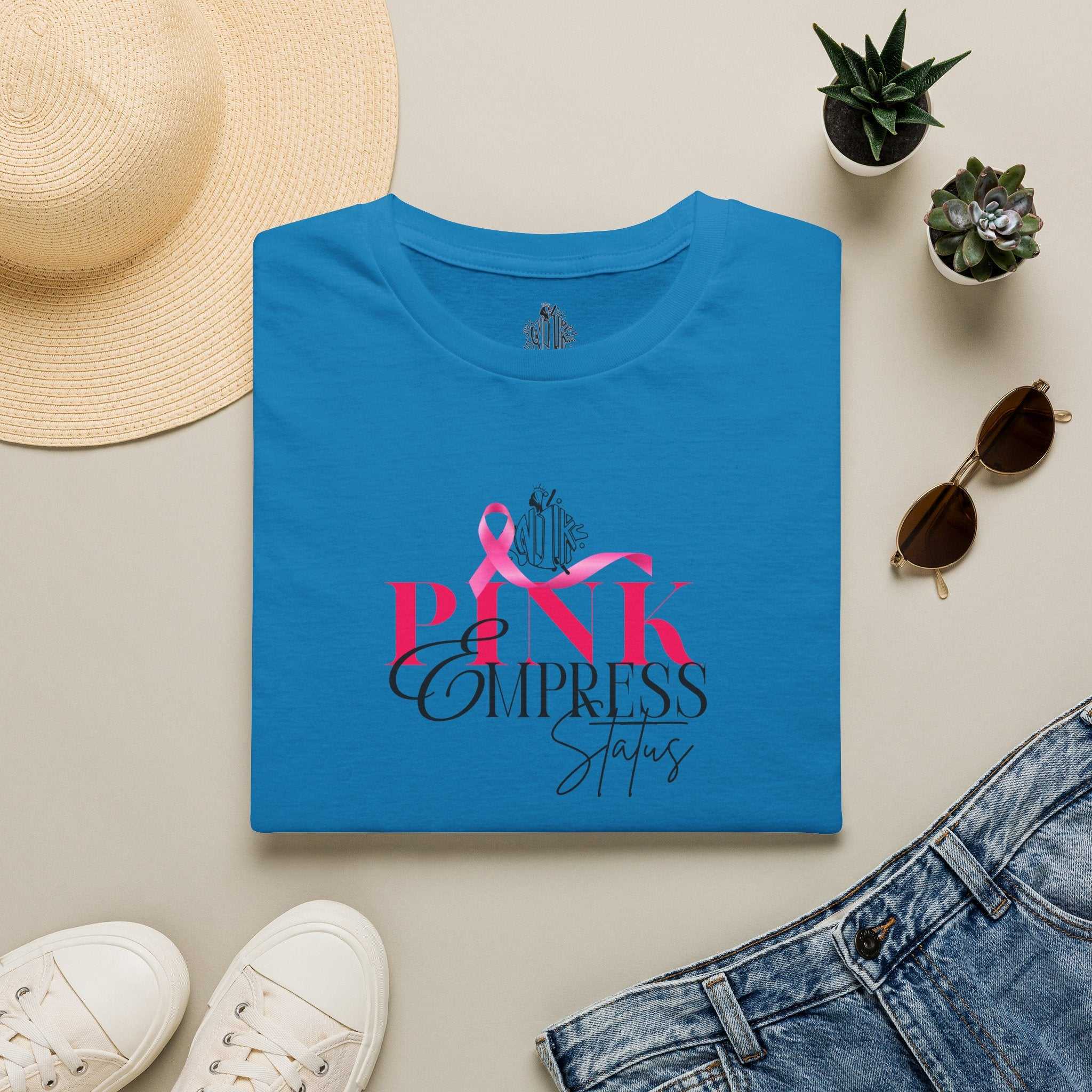 Pink Empress Ladies T-Shirt – 'Pink Empress' Script Graphic