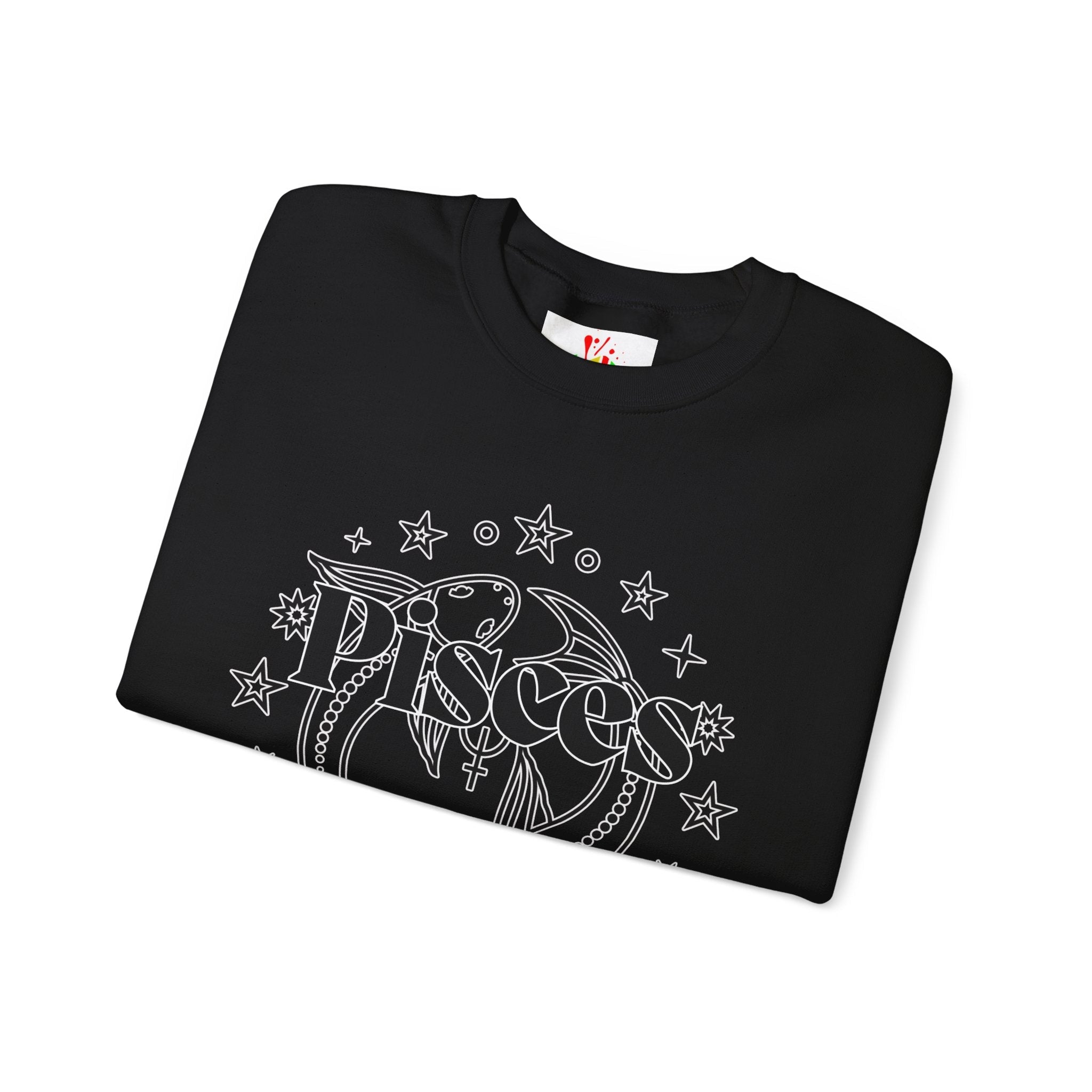 Pisces Unisex Casual Crewneck SweatshirtSweatshirtPisces Unisex Casual Crewneck Sweatshirt