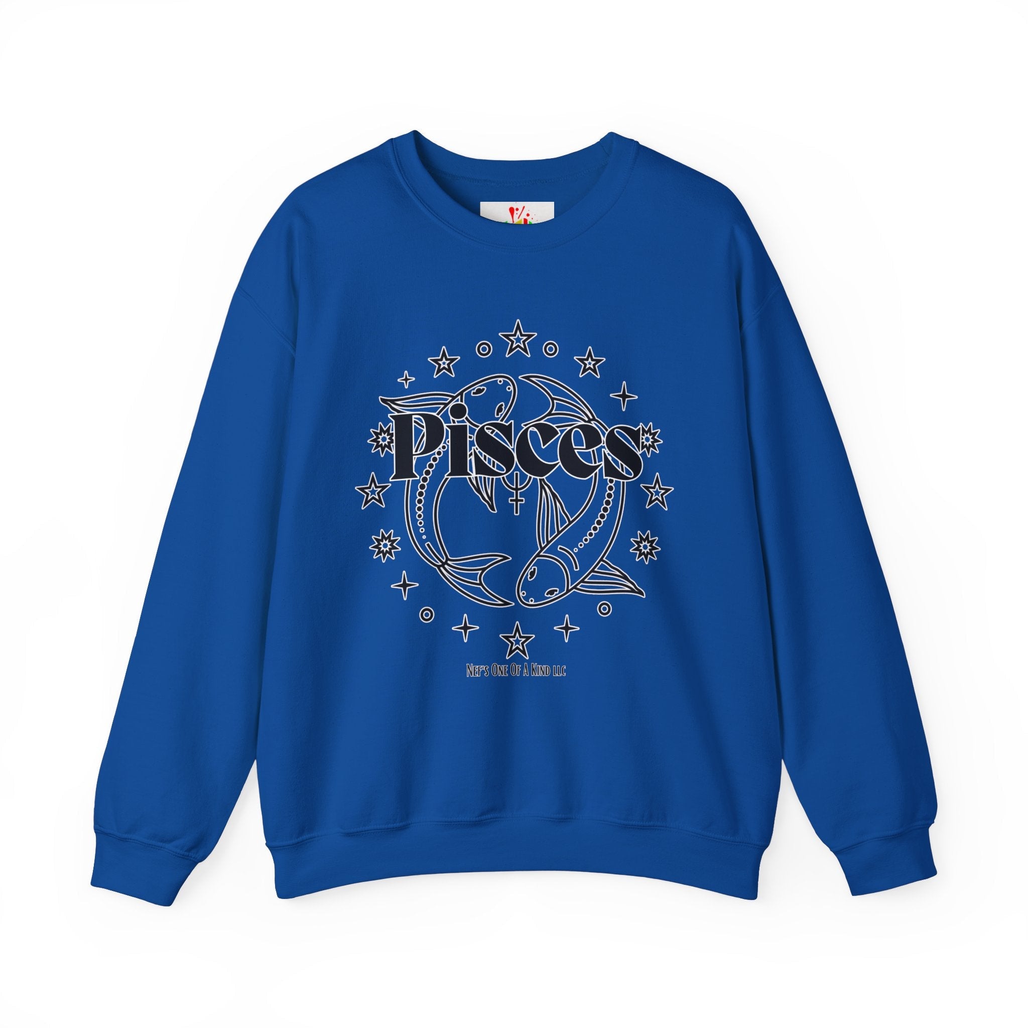 Pisces Unisex Casual Crewneck SweatshirtSweatshirtPisces Unisex Casual Crewneck Sweatshirt