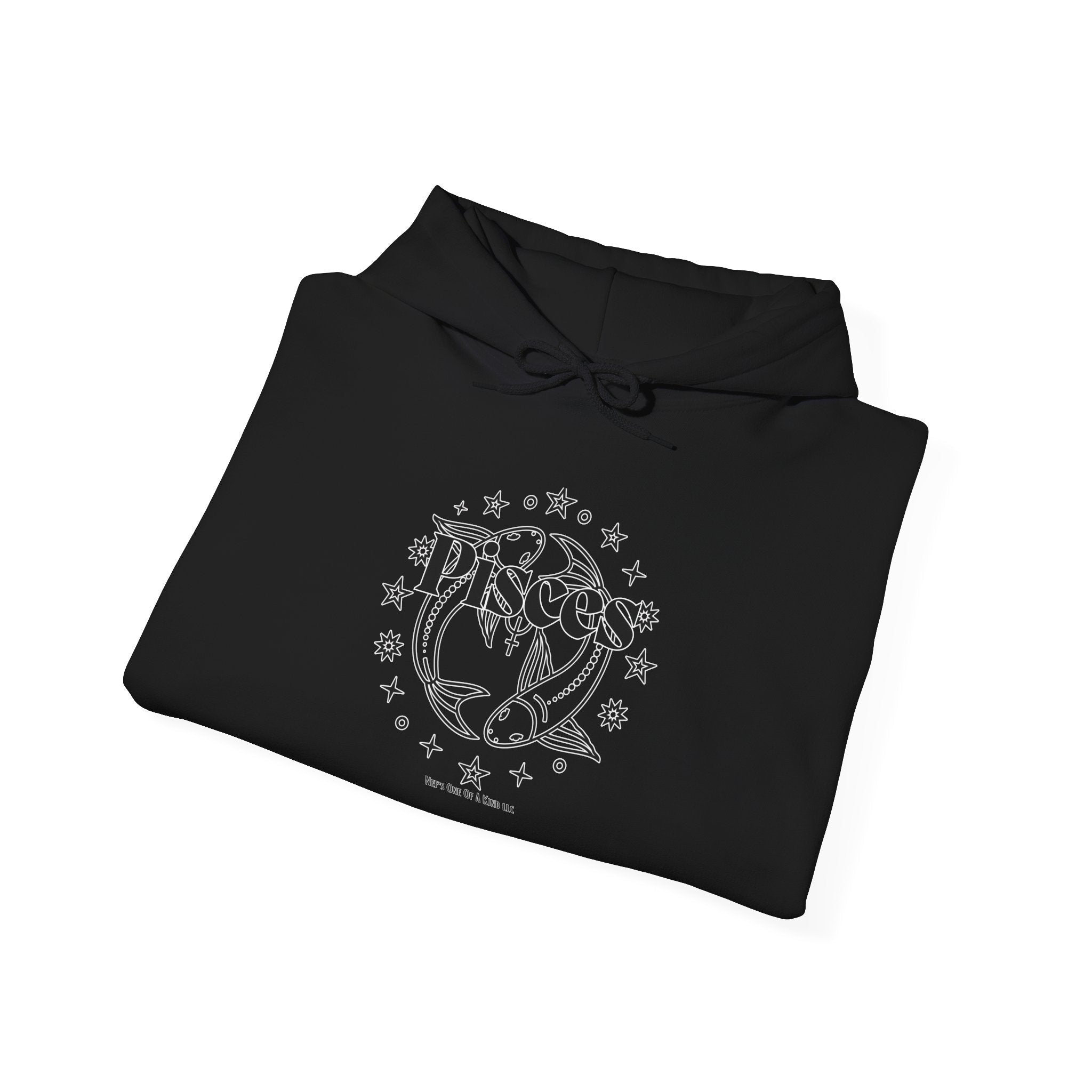 Pisces Zodiac Casual Unisex Heavy Blend Hooded SweatshirtHoodiePisces Zodiac Casual Unisex Heavy Blend Hooded Sweatshirt