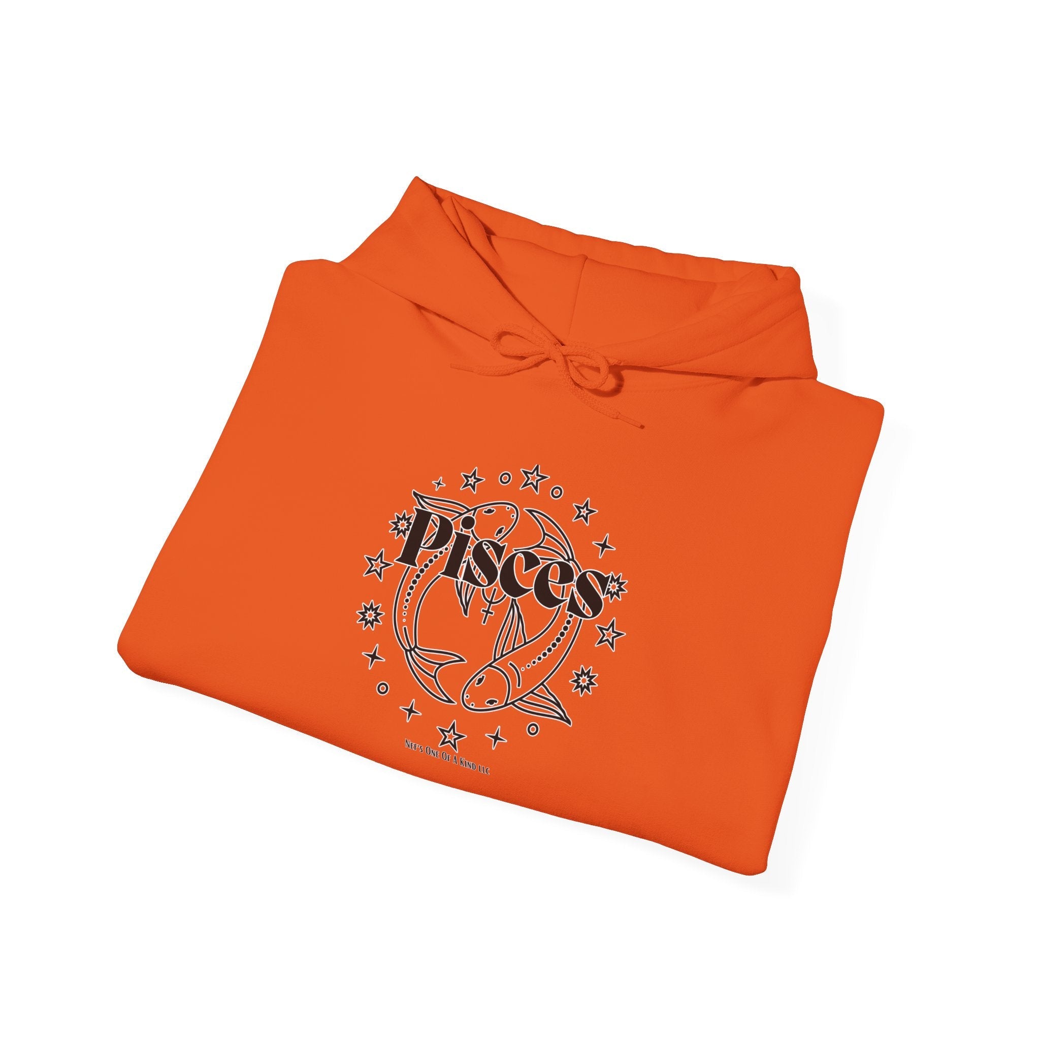 Pisces Zodiac Casual Unisex Heavy Blend Hooded SweatshirtHoodiePisces Zodiac Casual Unisex Heavy Blend Hooded Sweatshirt