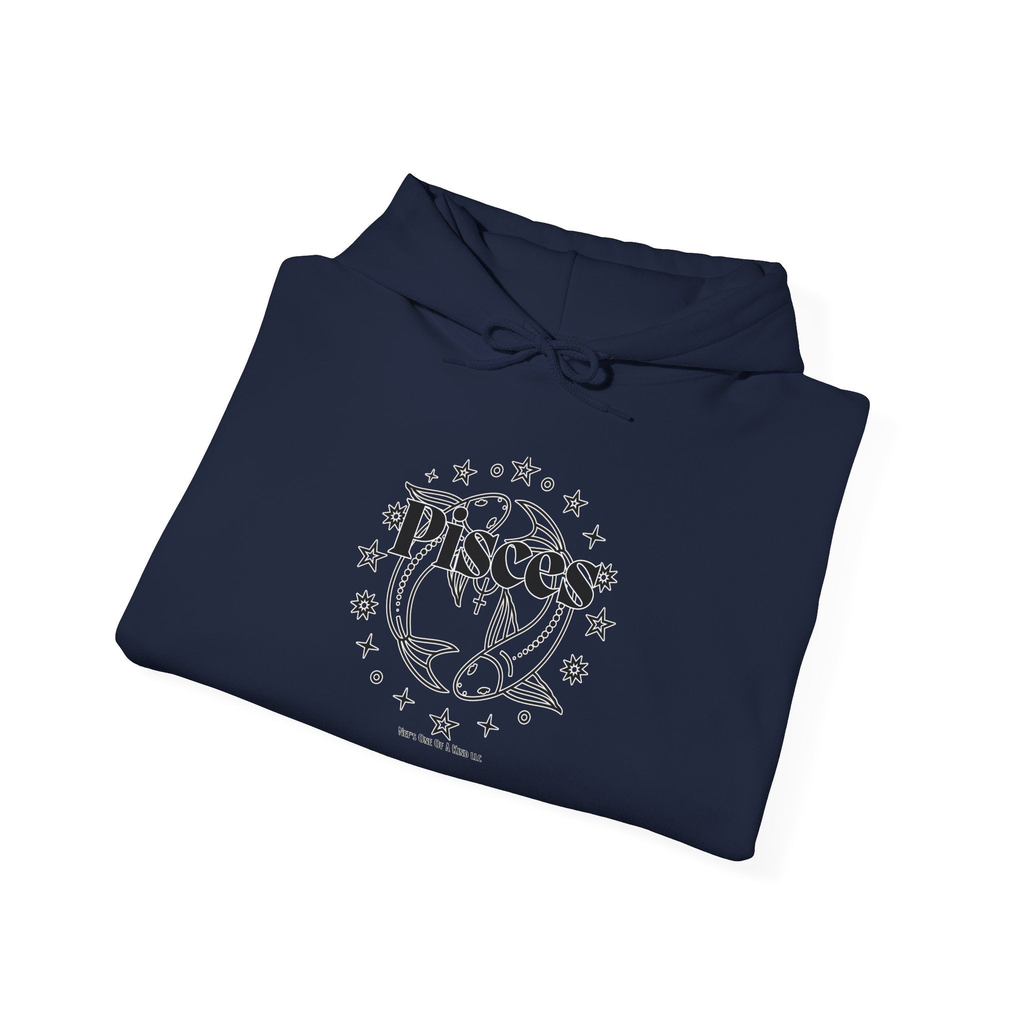 Pisces Zodiac Casual Unisex Heavy Blend Hooded SweatshirtHoodiePisces Zodiac Casual Unisex Heavy Blend Hooded Sweatshirt
