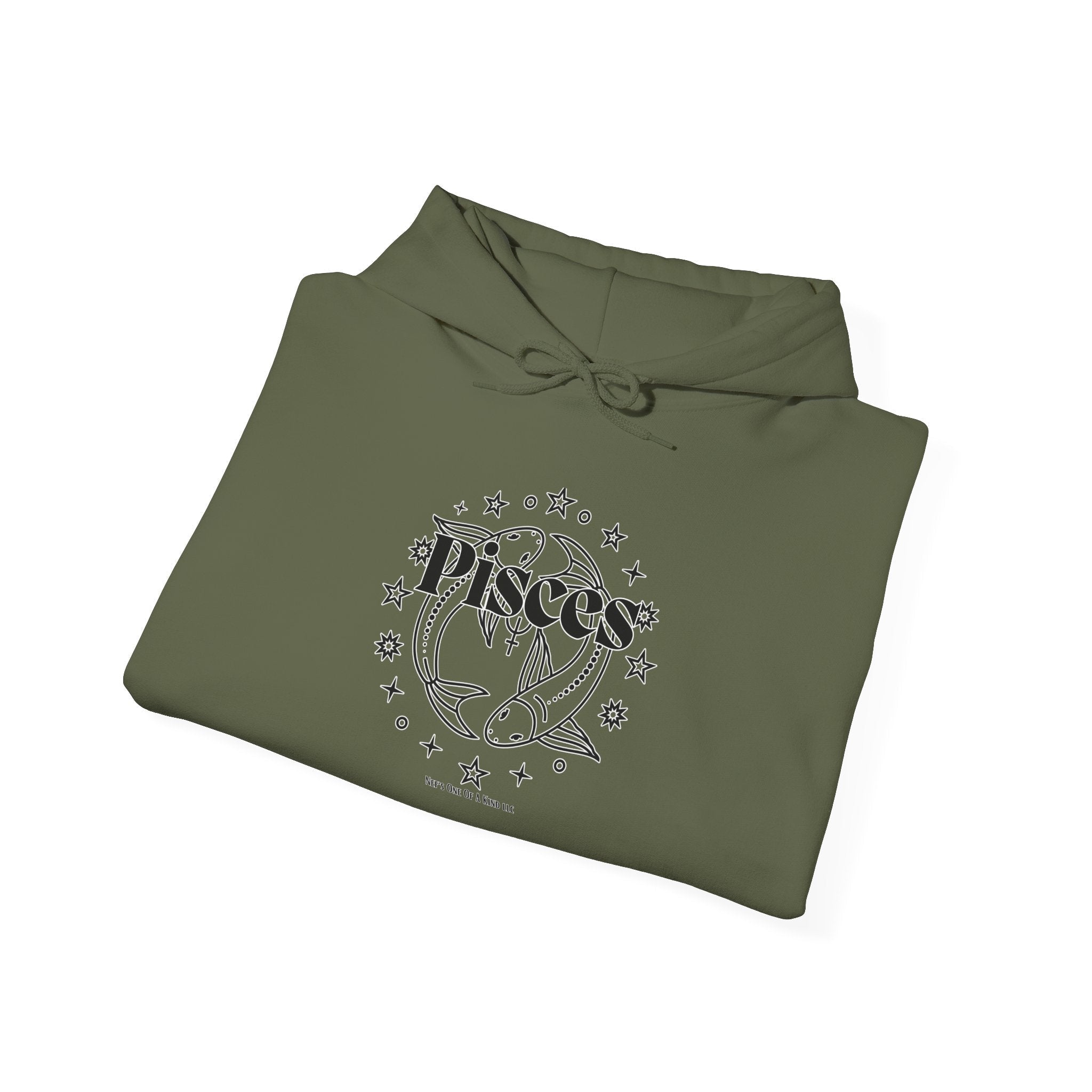 Pisces Zodiac Casual Unisex Heavy Blend Hooded SweatshirtHoodiePisces Zodiac Casual Unisex Heavy Blend Hooded Sweatshirt
