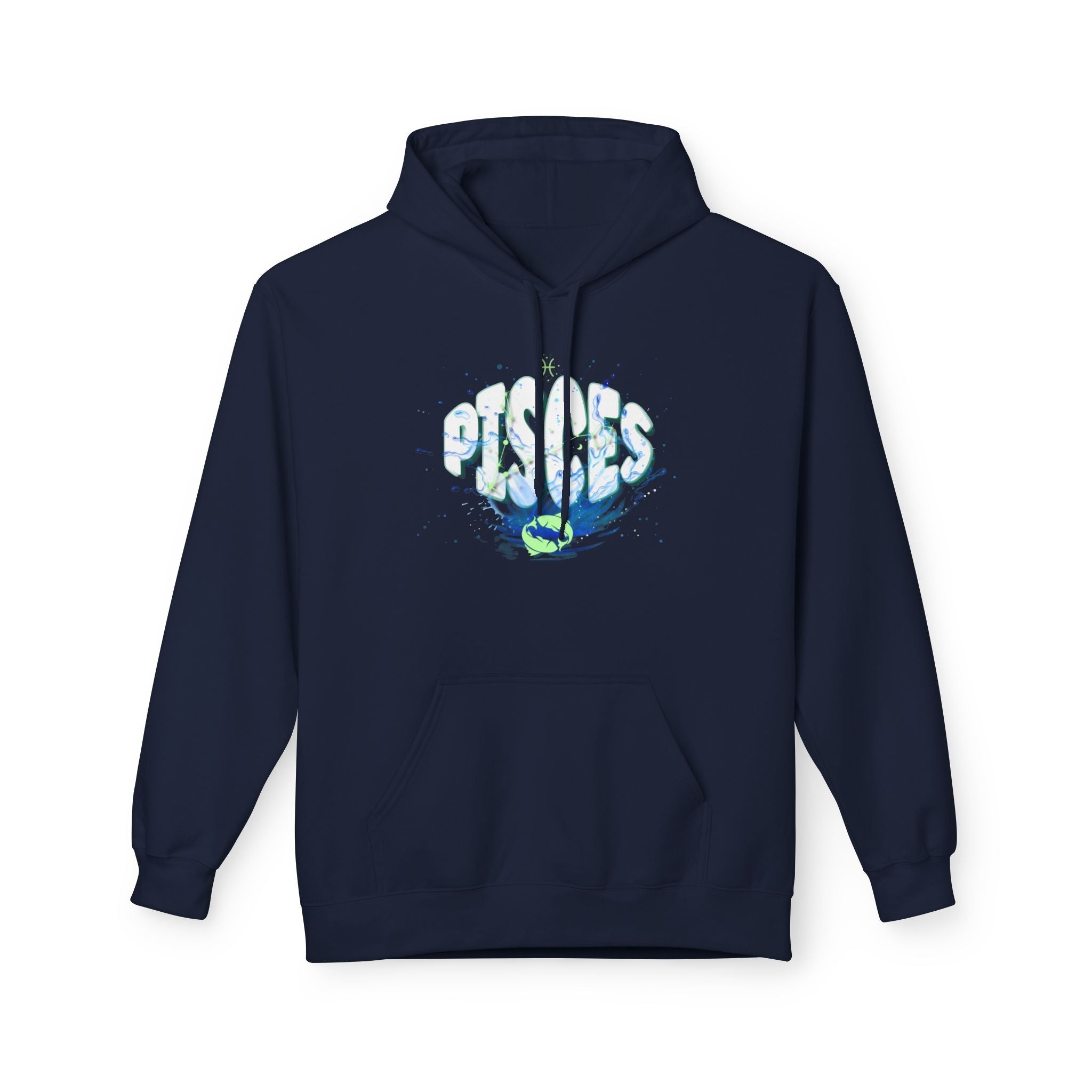 Pisces Zodiac Water Sign Hoodie — Astrological Star Sign Sweatshirt