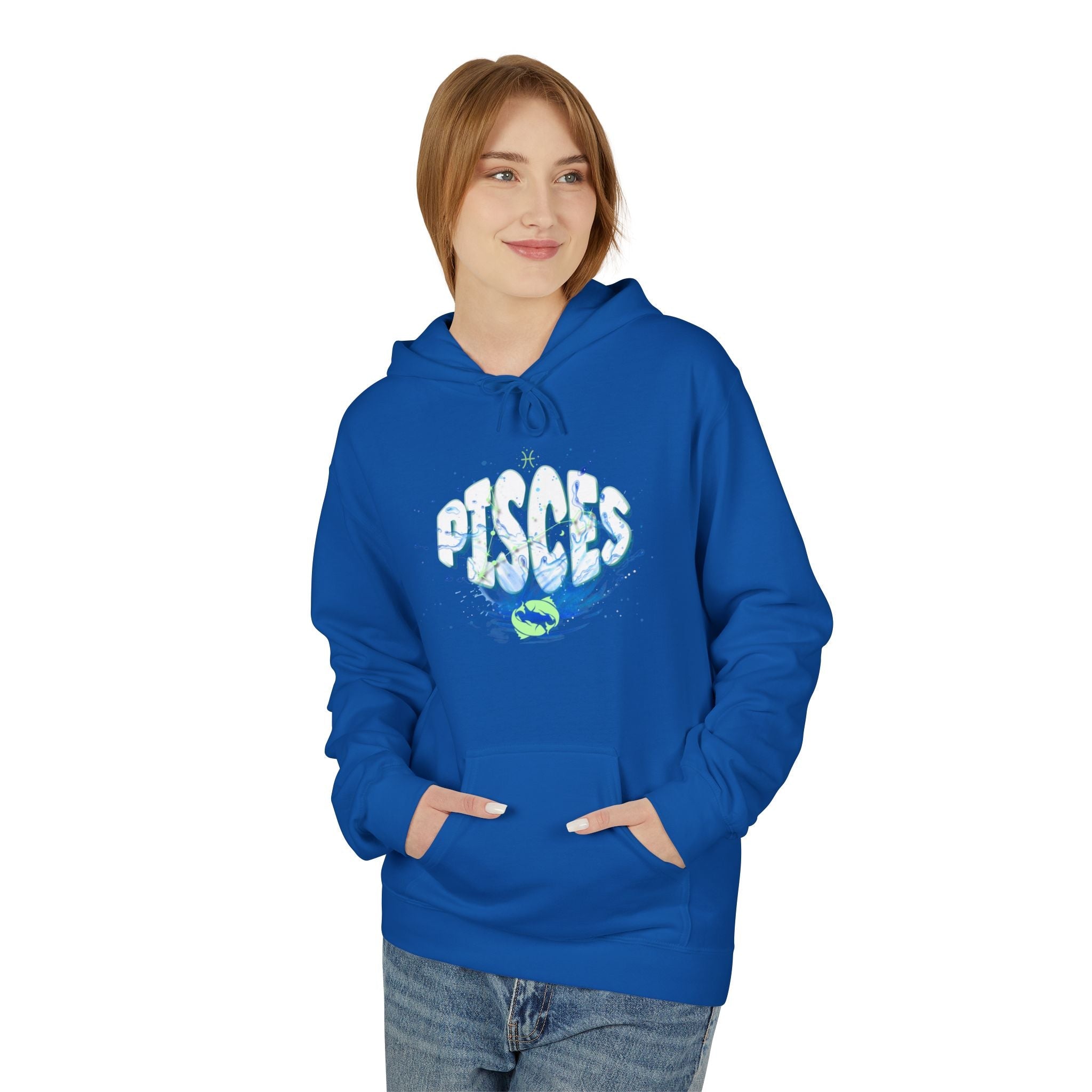 Pisces Zodiac Water Sign Hoodie — Astrological Star Sign Sweatshirt