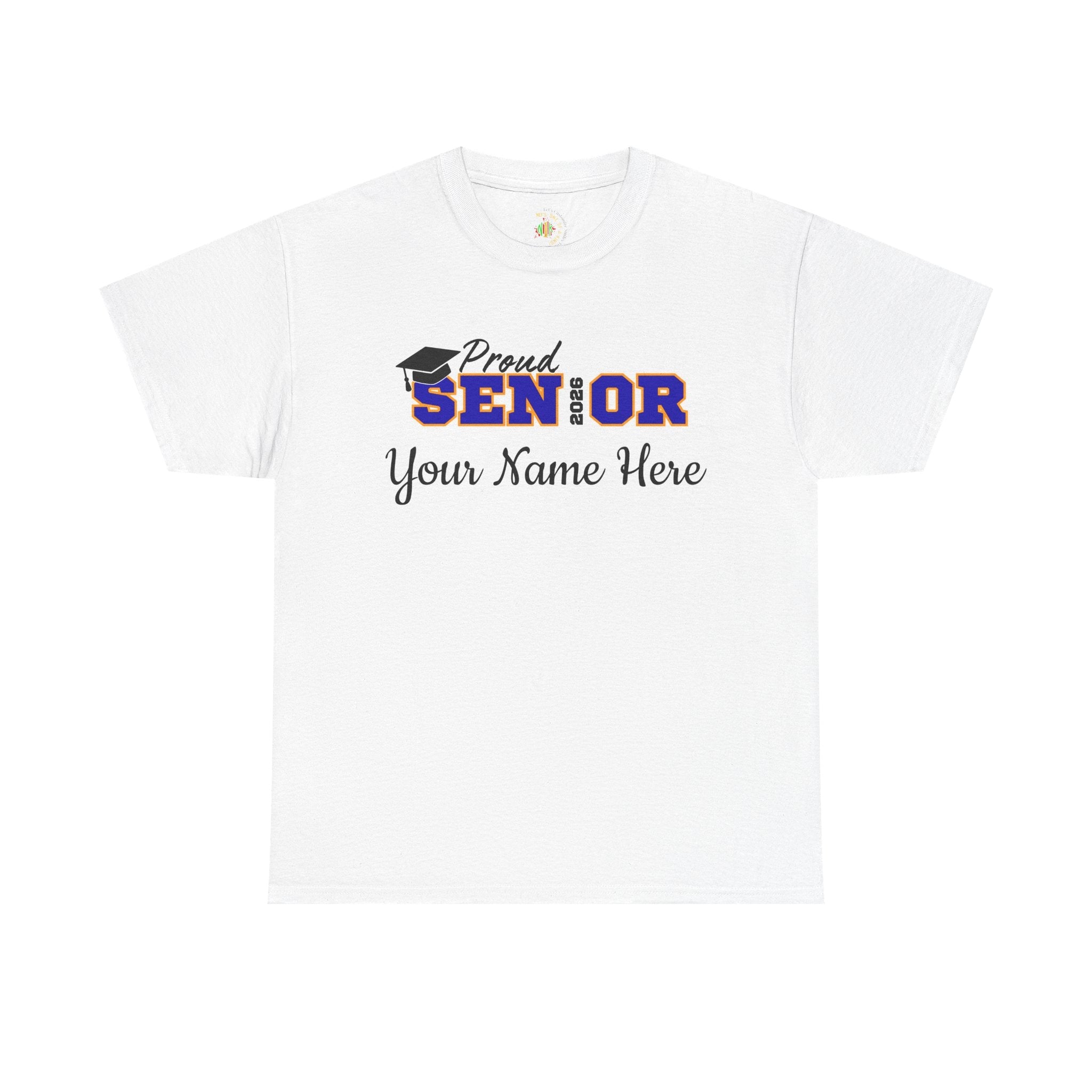 Proud Graduate Personalize your way! Unisex Heavy Cotton Tee