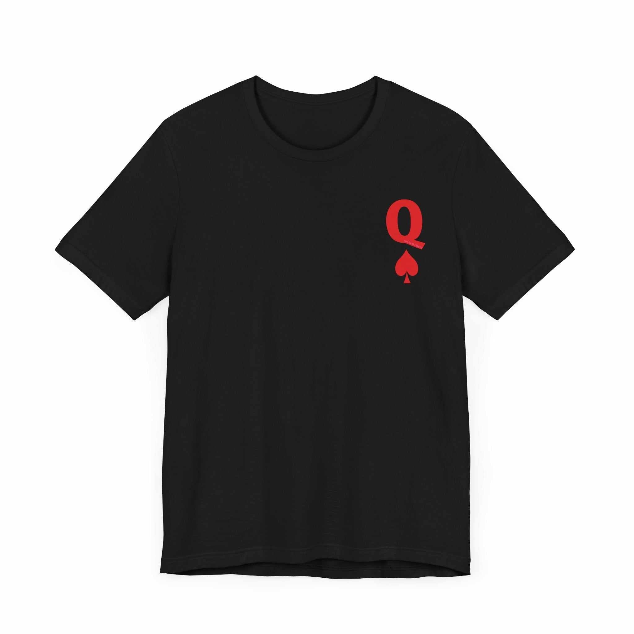 Queen to her King Valentine Casual Soft Unisex Jersey Crew Neck Short T-ShirtKing Valentine Casual Soft Unisex Jersey Crew Neck Short Sleeve Tee Express Delivery