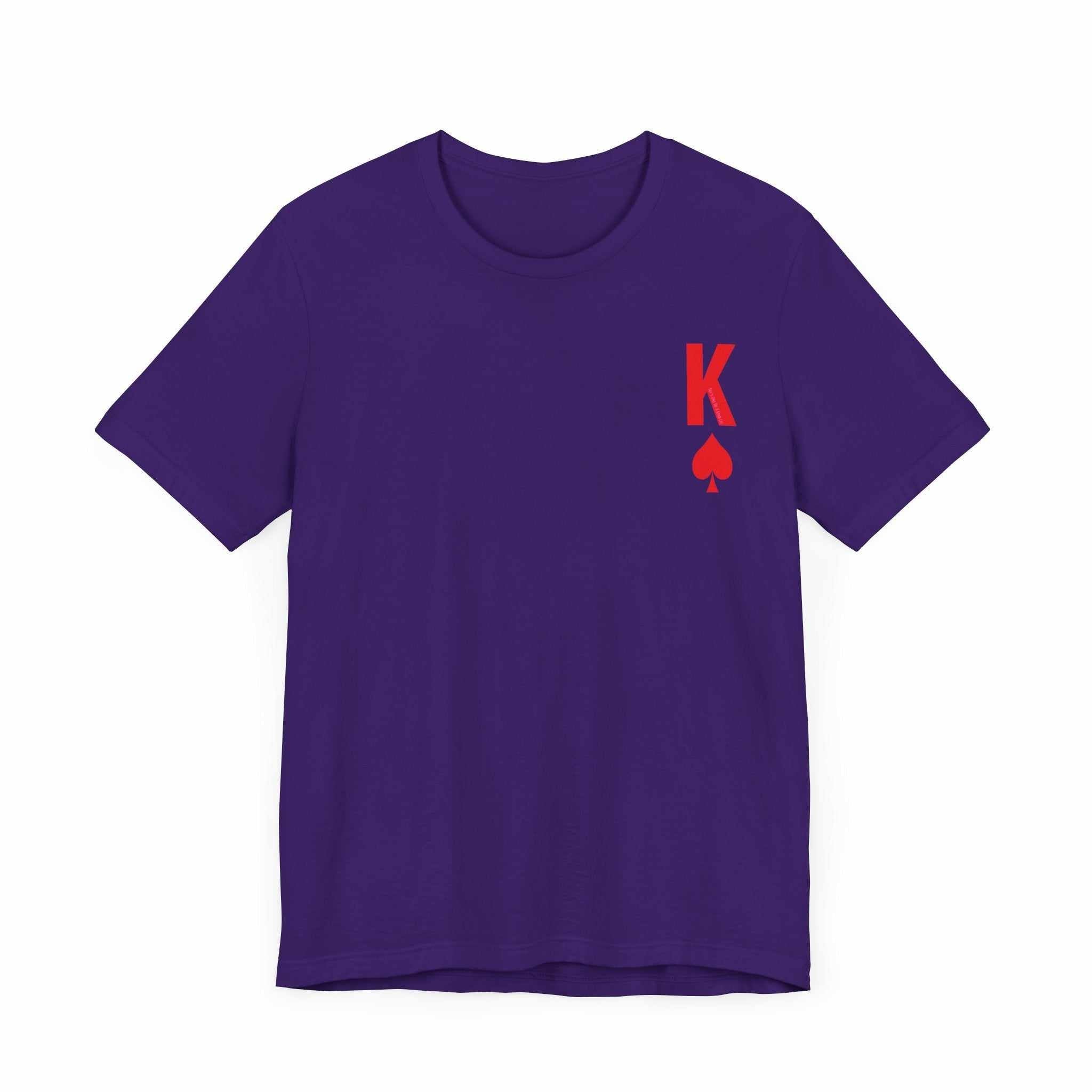 Queen to her King Valentine Casual Soft Unisex Jersey Crew Neck Short T-ShirtKing Valentine Casual Soft Unisex Jersey Crew Neck Short Sleeve Tee Express Delivery