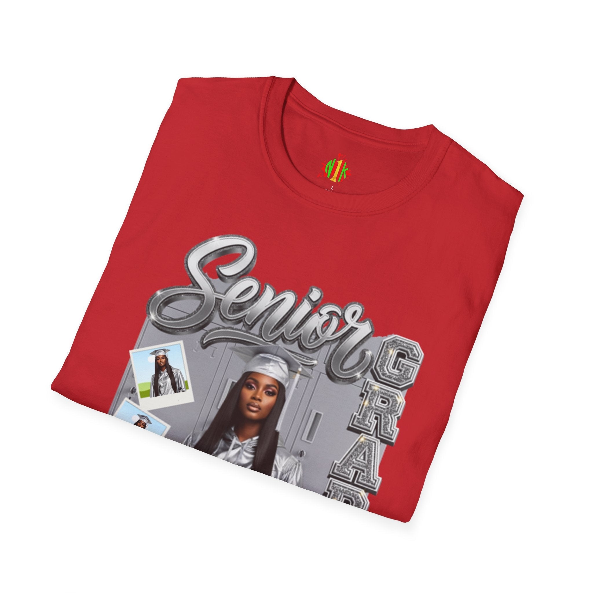 Senior Grad 2026 T-Shirt — Personalized Photo Graduation Tee