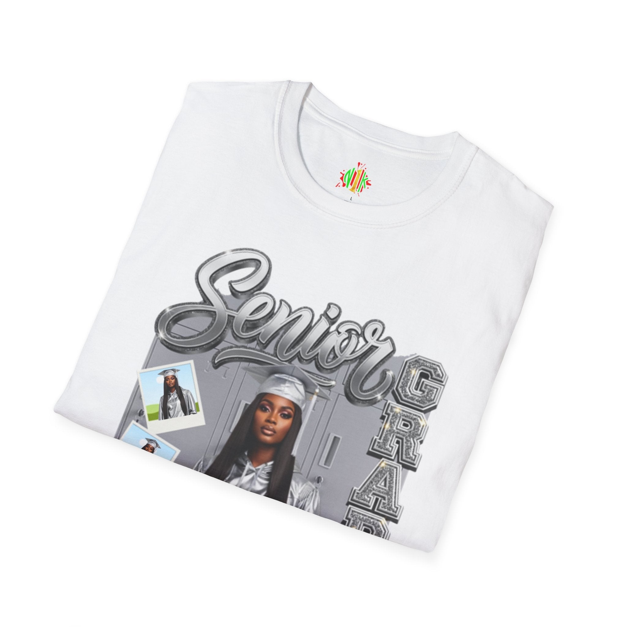Senior Grad 2026 T-Shirt — Personalized Photo Graduation Tee
