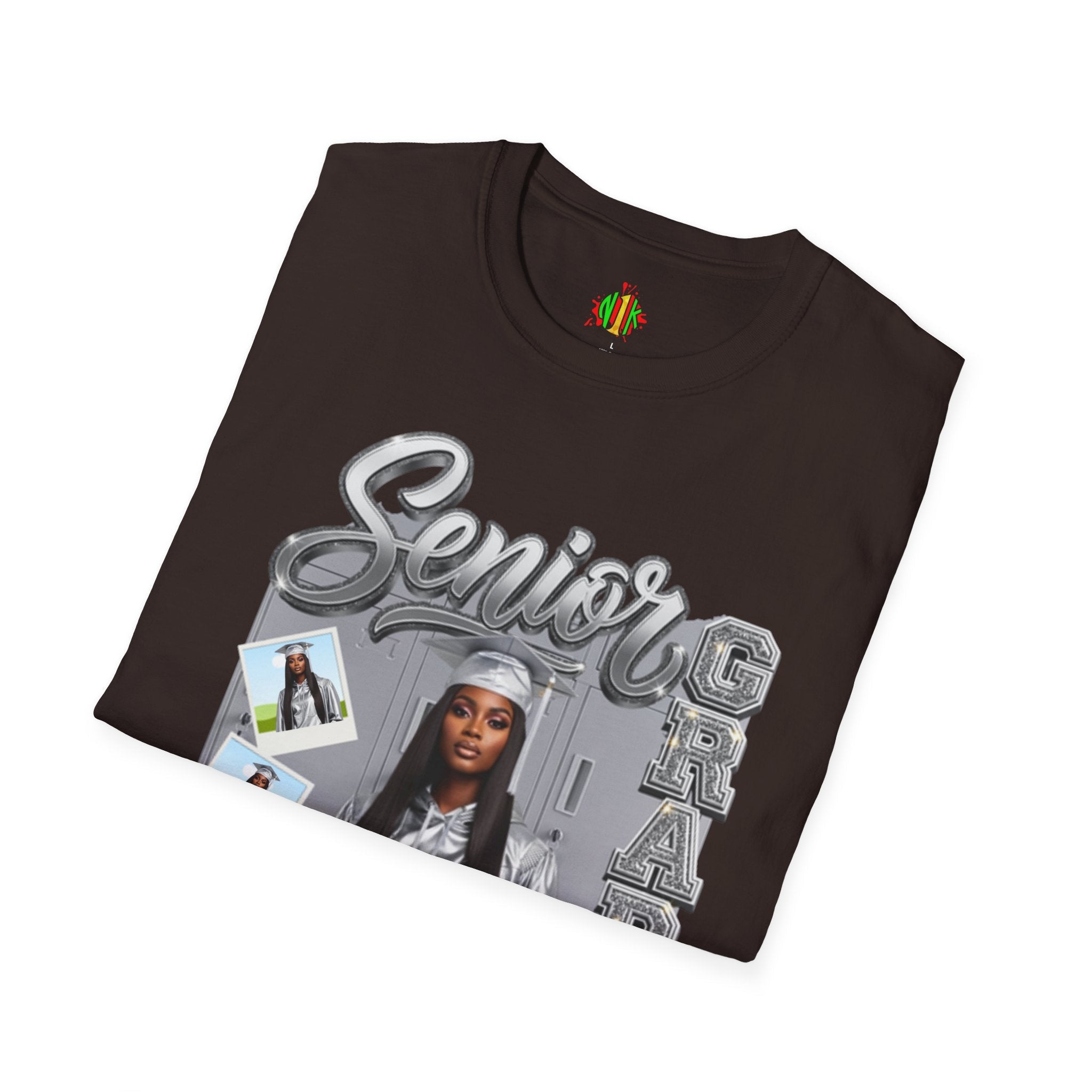 Senior Grad 2026 T-Shirt — Personalized Photo Graduation Tee