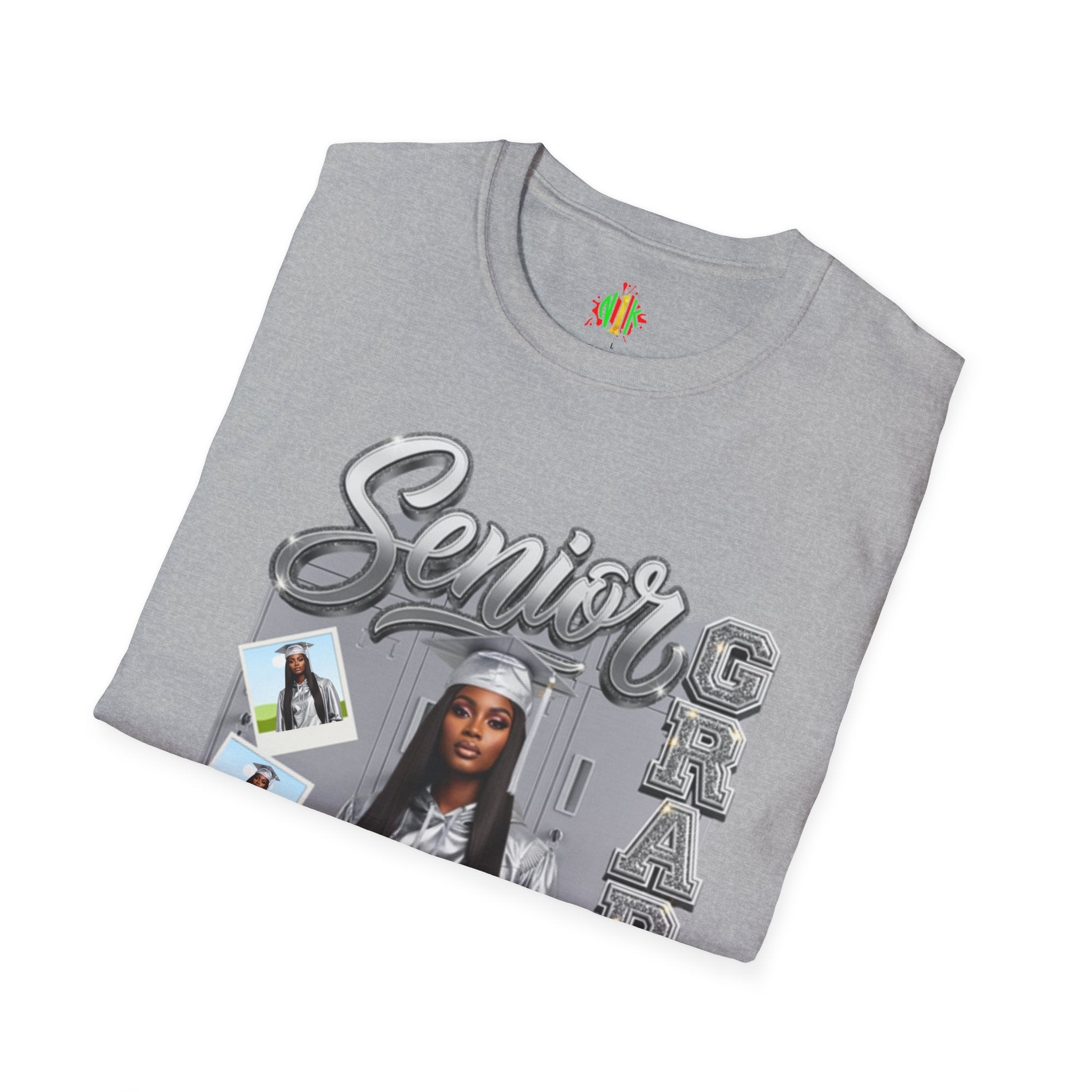 Senior Grad 2026 T-Shirt — Personalized Photo Graduation Tee