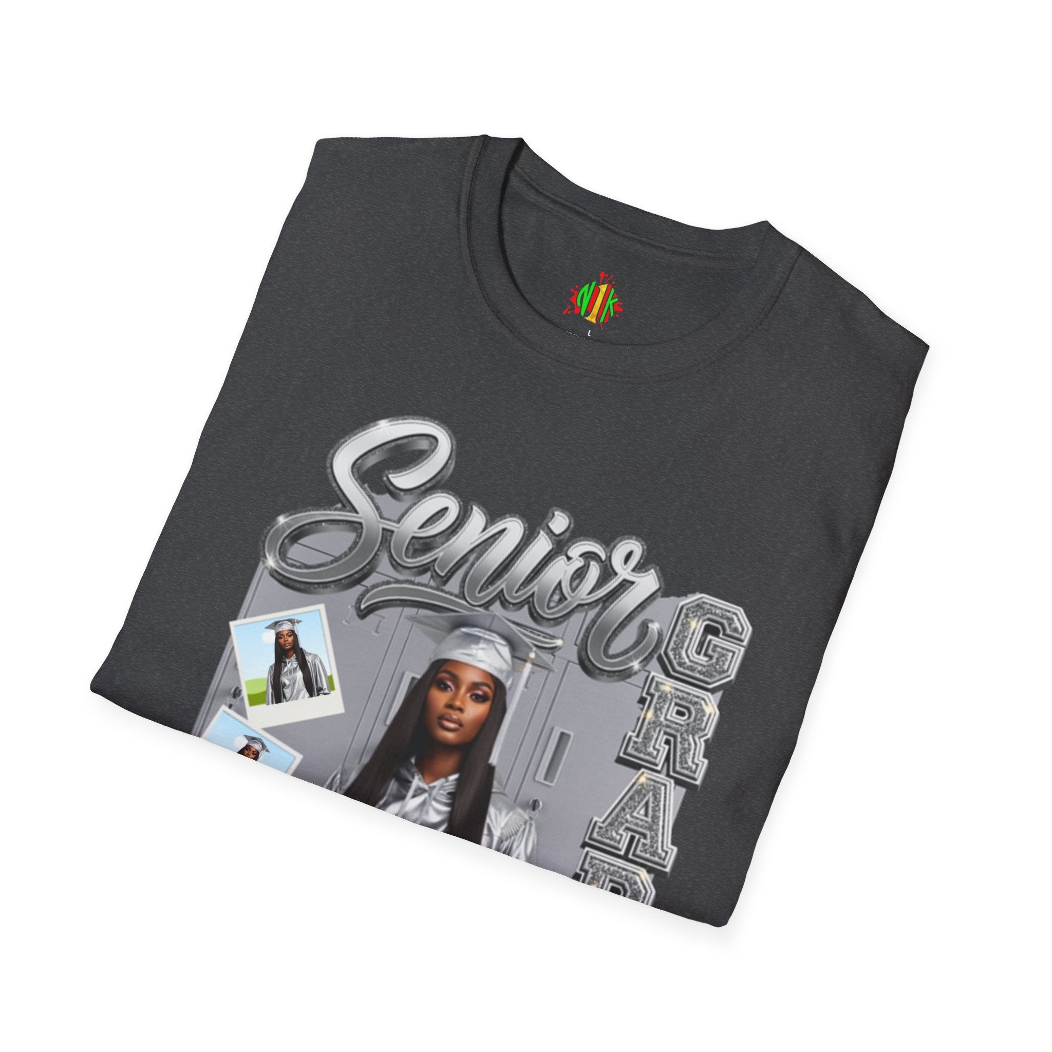 Senior Grad 2026 T-Shirt — Personalized Photo Graduation Tee