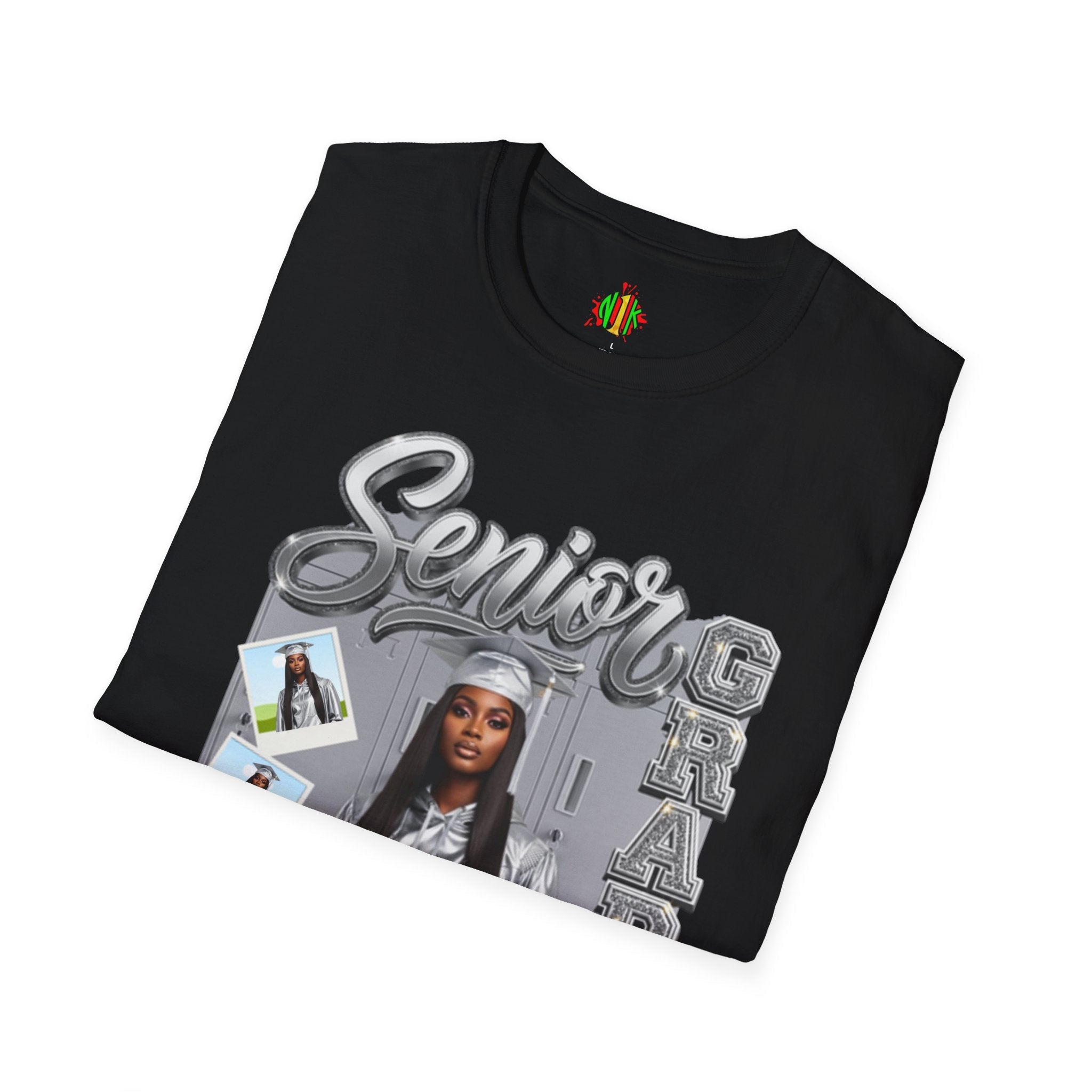 Senior Grad 2026 T-Shirt — Personalized Photo Graduation Tee