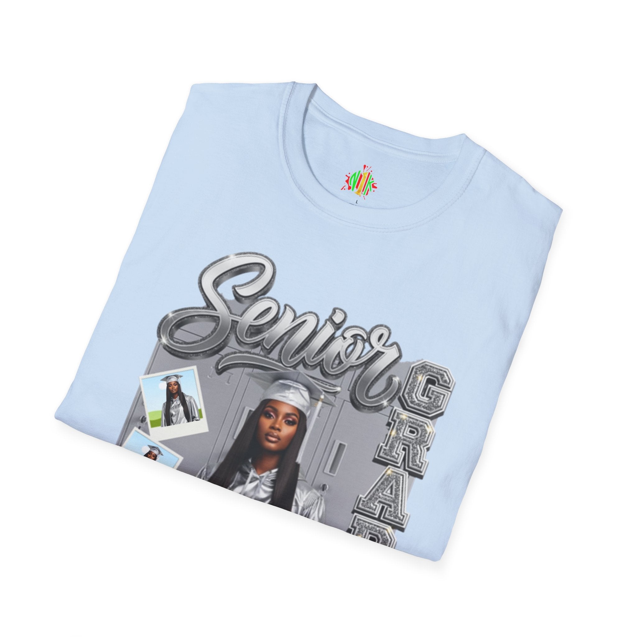 Senior Grad 2026 T-Shirt — Personalized Photo Graduation Tee