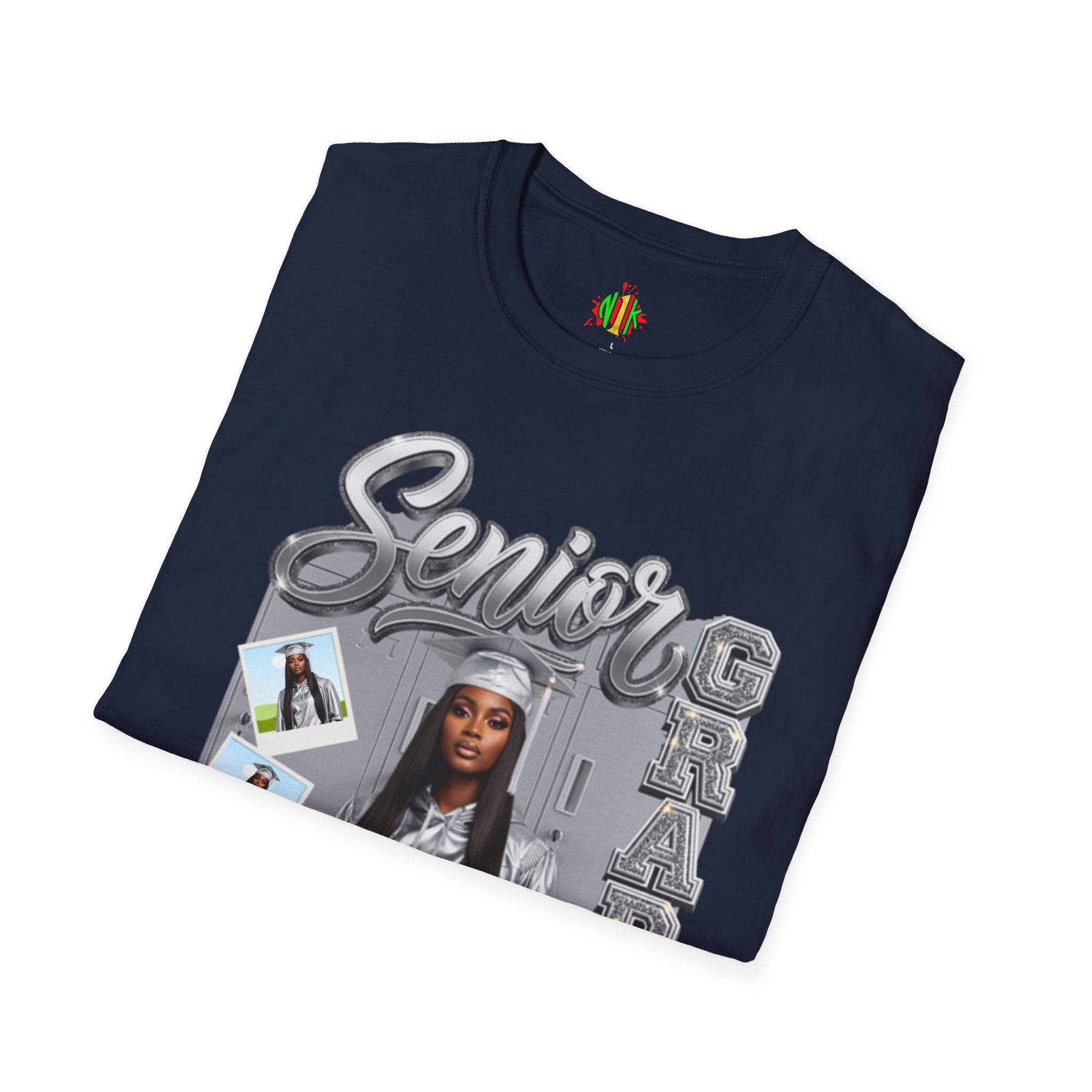Senior Grad 2026 T-Shirt — Personalized Photo Graduation Tee