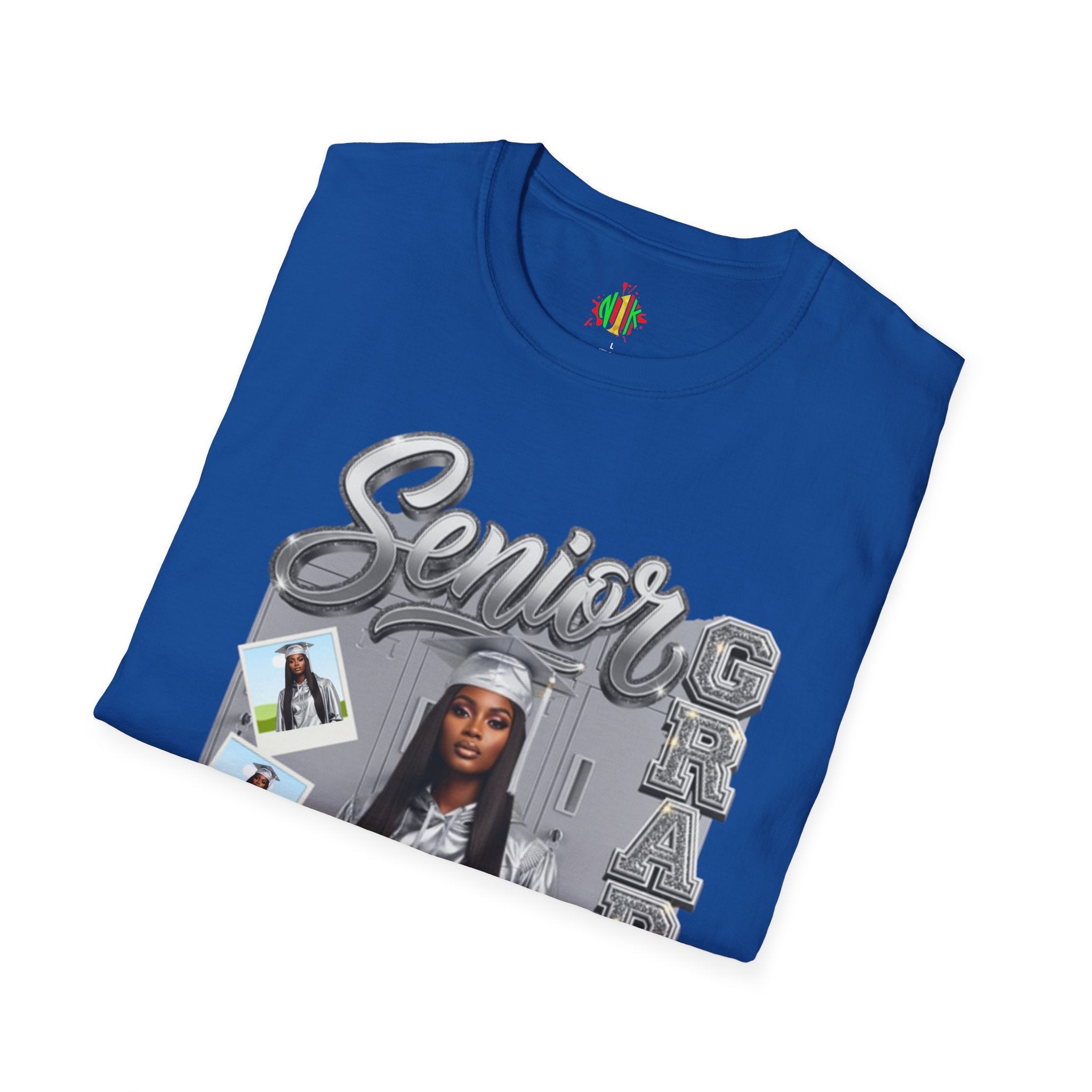 Senior Grad 2026 T-Shirt — Personalized Photo Graduation Tee