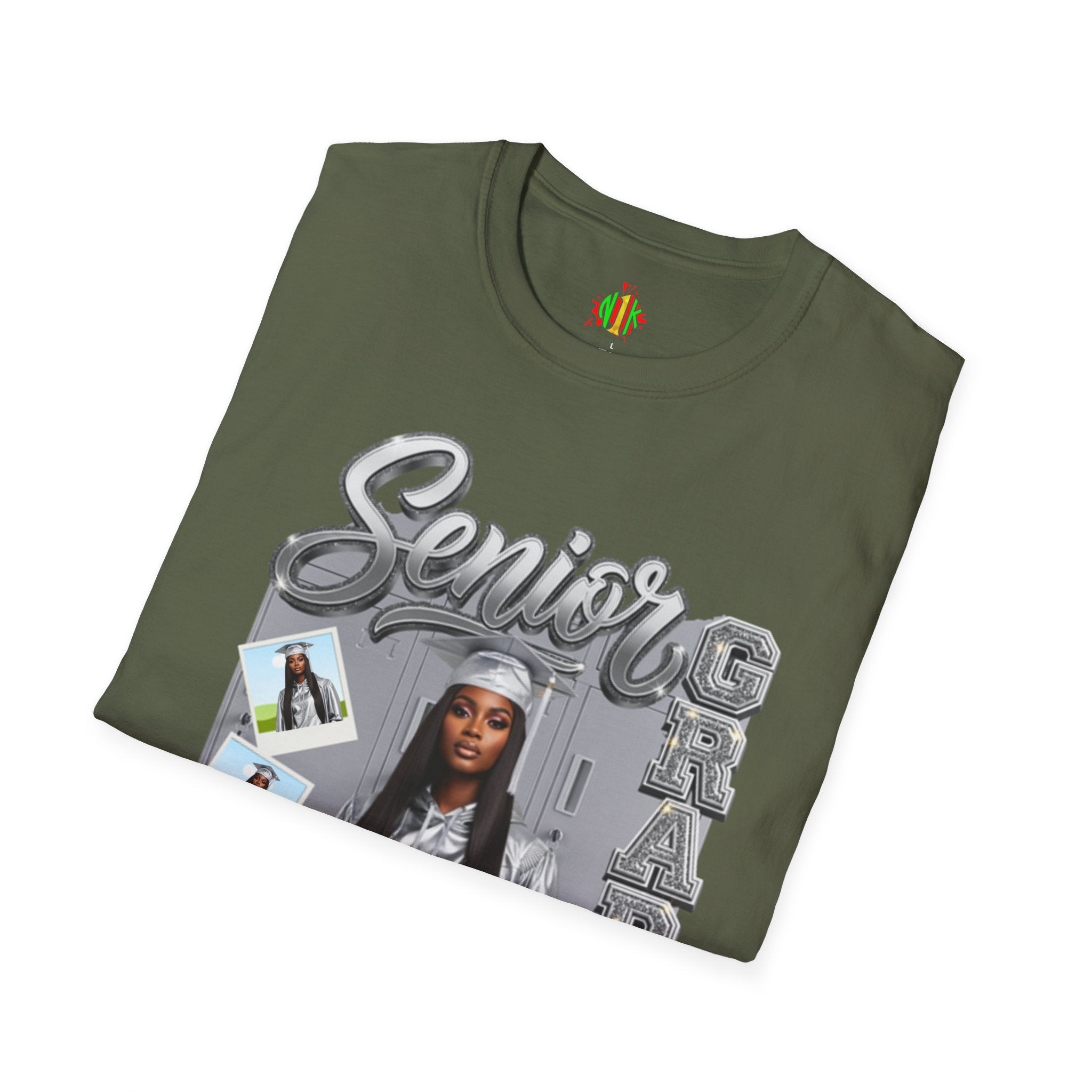 Senior Grad 2026 T-Shirt — Personalized Photo Graduation Tee