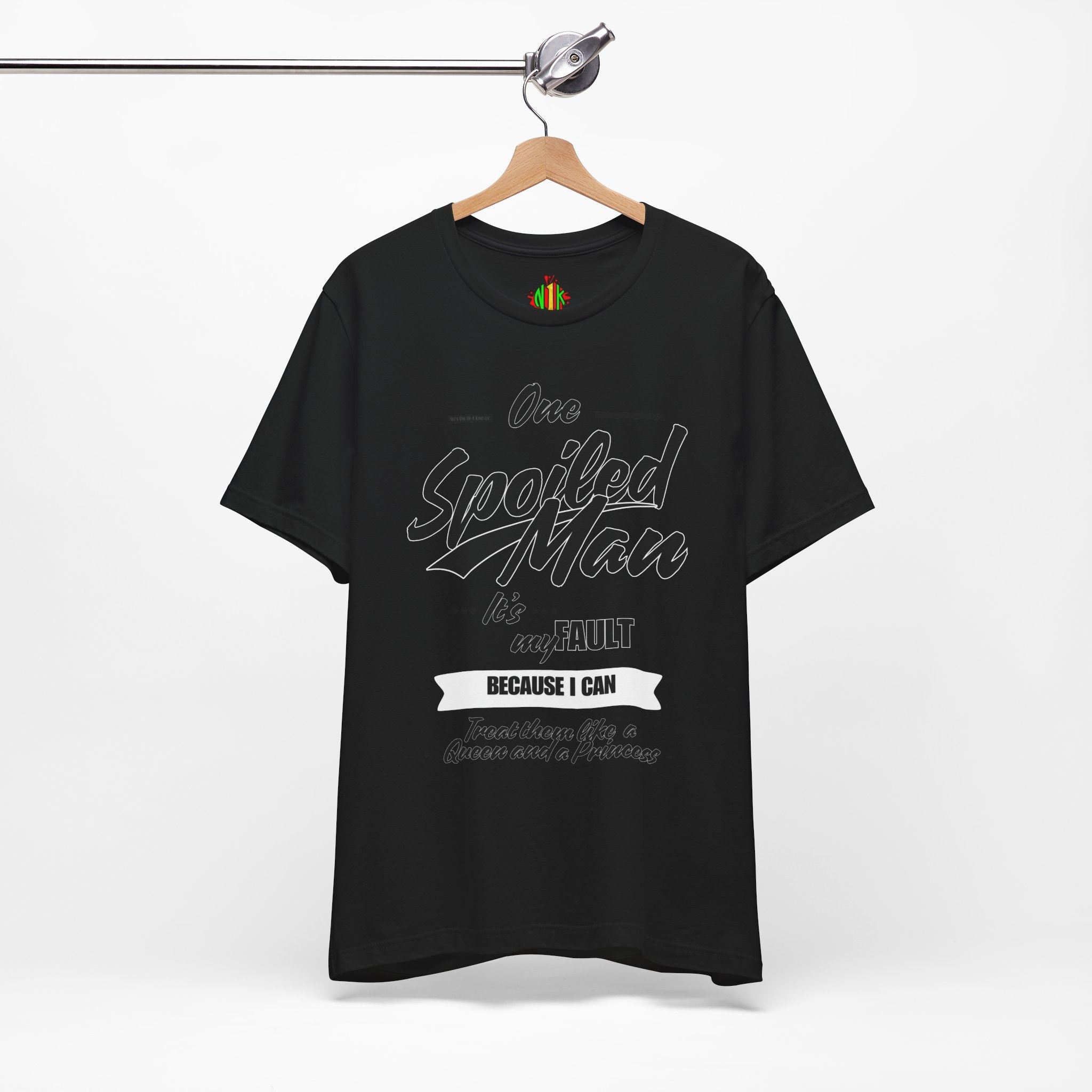 Spoiled Man Graphic Tee - Perfect for Celebrating Special OccasionsT-ShirtSpoiled Man Graphic Tee