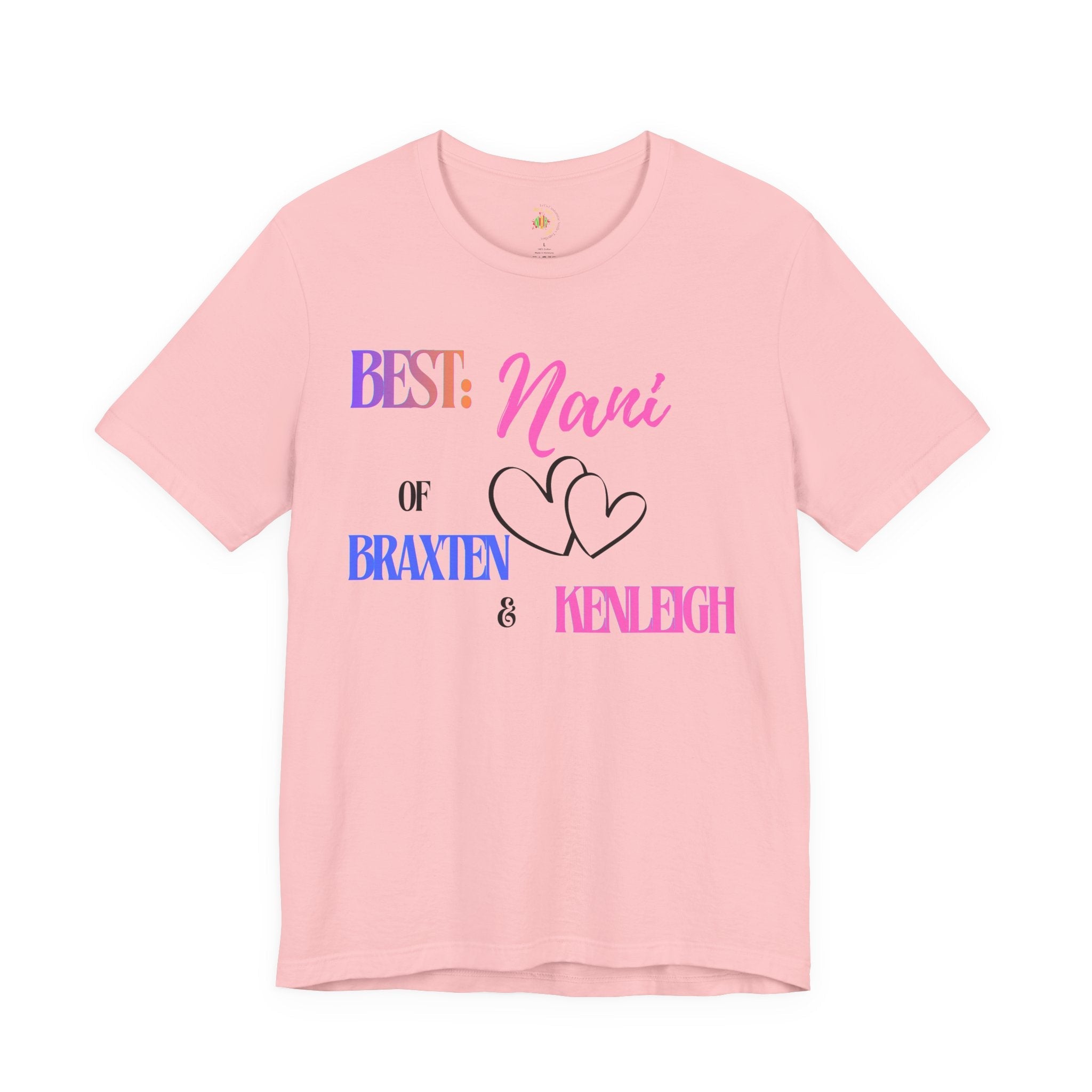 Stephanie Another Customized Smile - Best Nani Personalized Tee – Custom Names Grandmother Gift