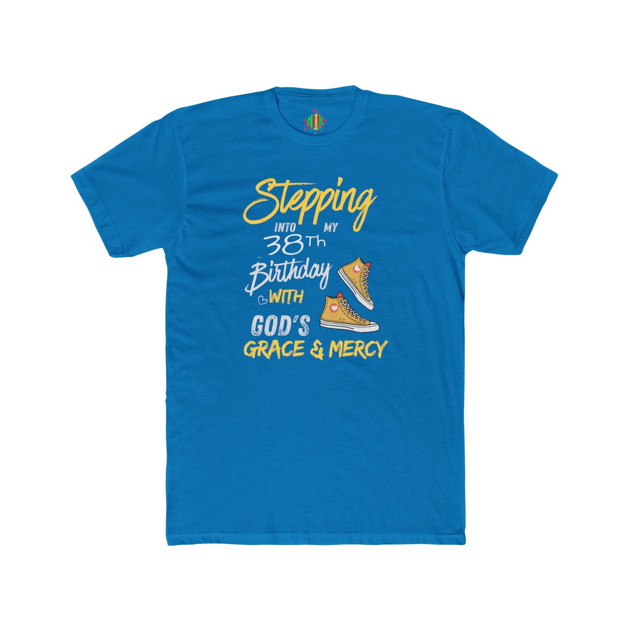 Stepping with God 'Grace & Mercy' Inspirational Birthday Tee