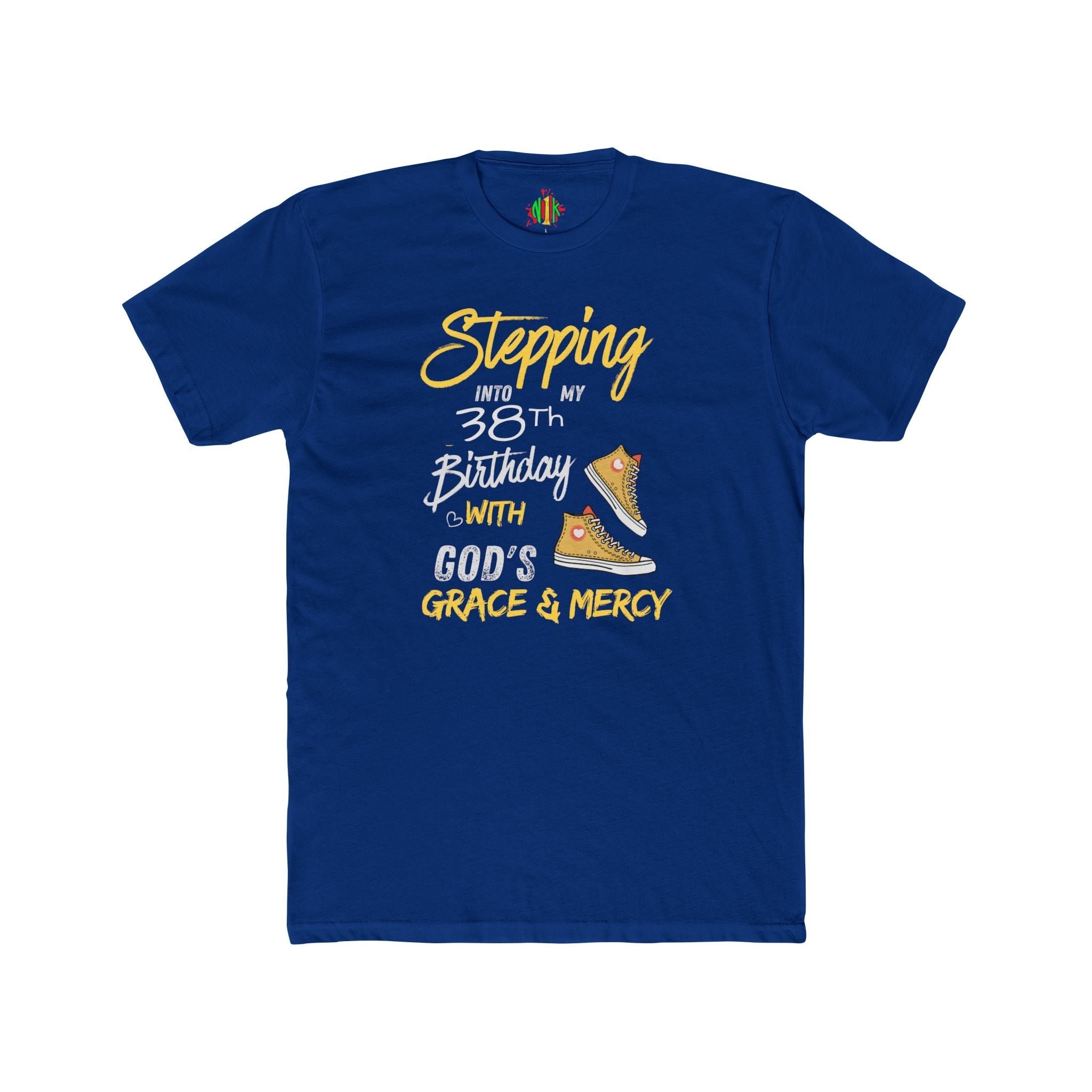 Stepping with God 'Grace & Mercy' Inspirational Birthday Tee