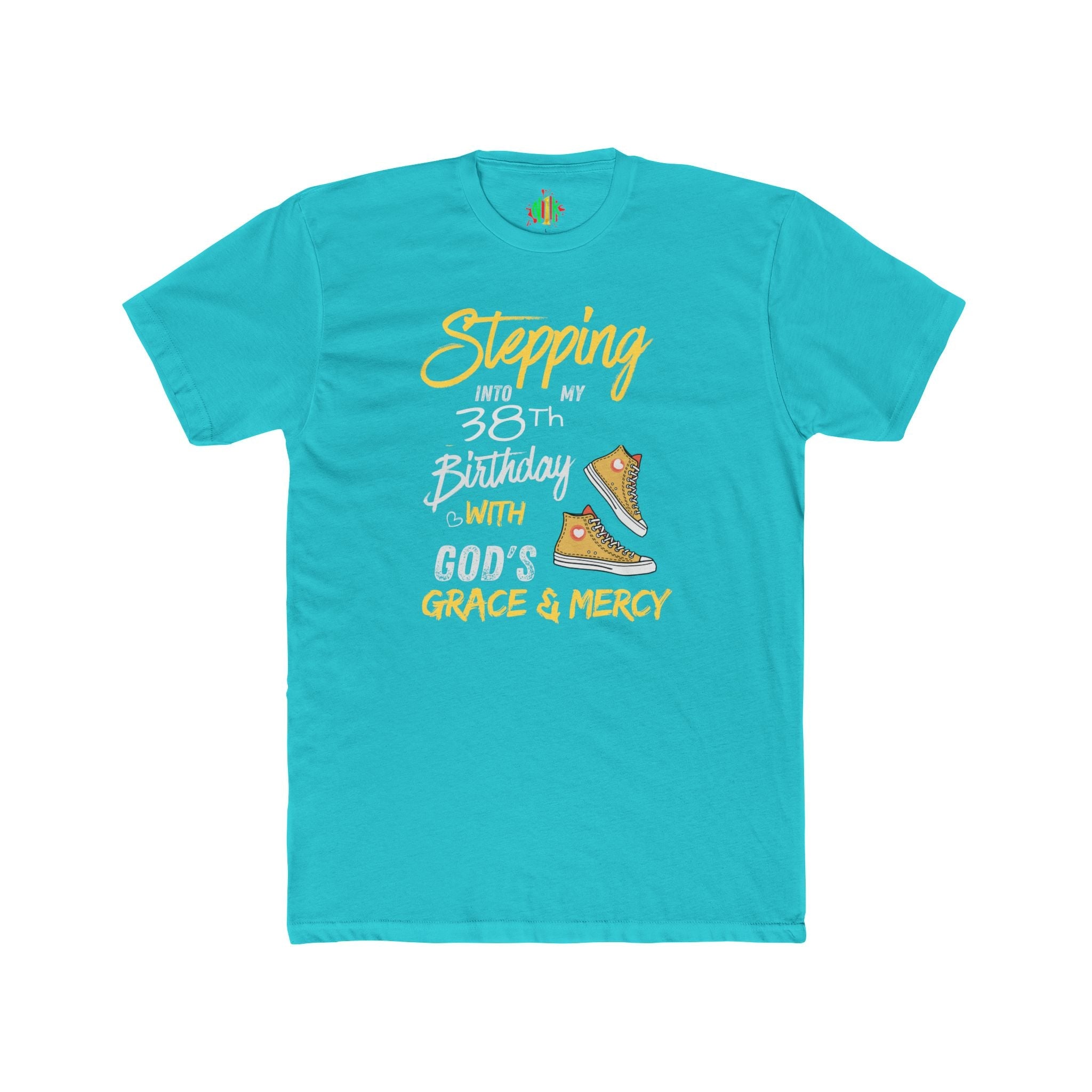 Stepping with God 'Grace & Mercy' Inspirational Birthday Tee