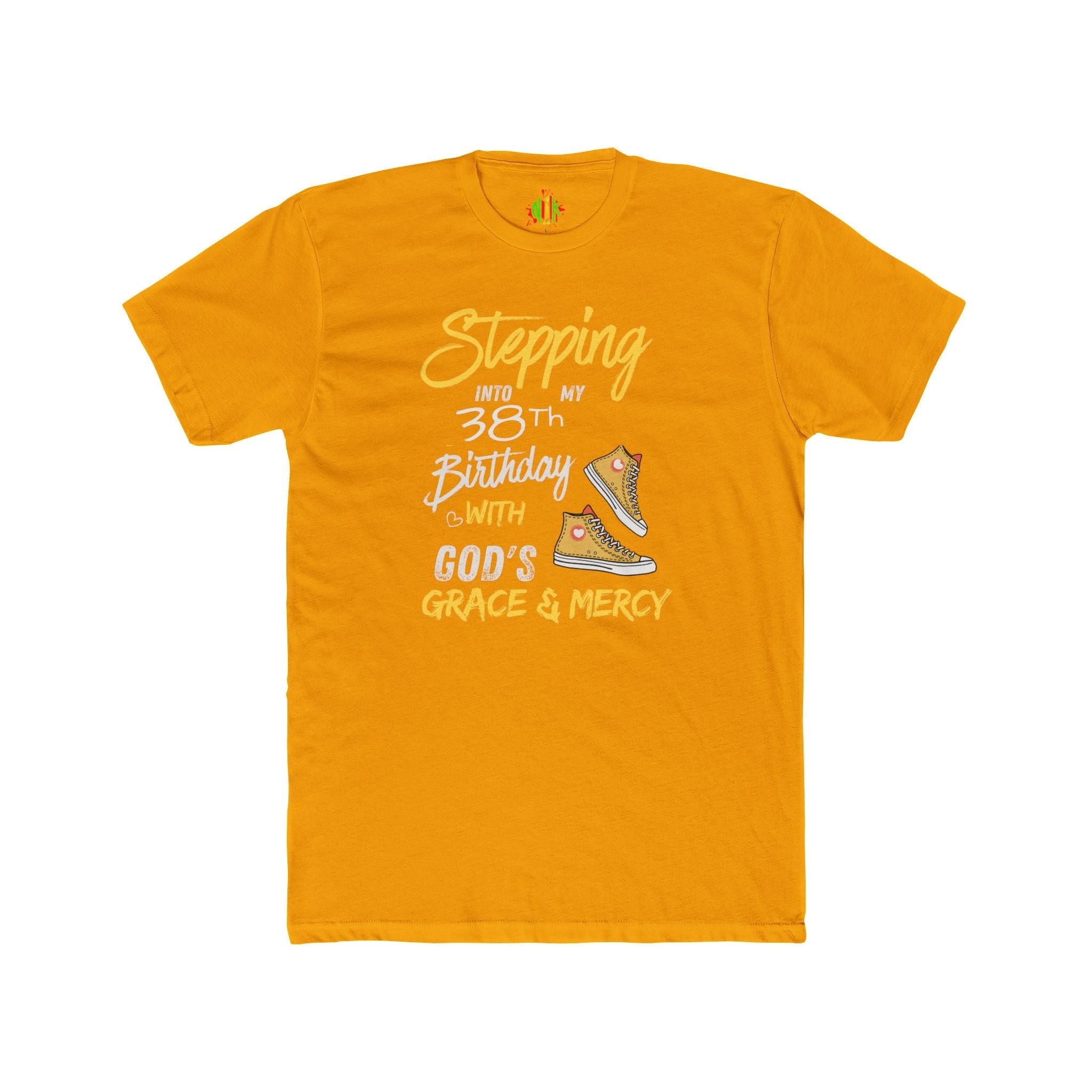 Stepping with God 'Grace & Mercy' Inspirational Birthday Tee