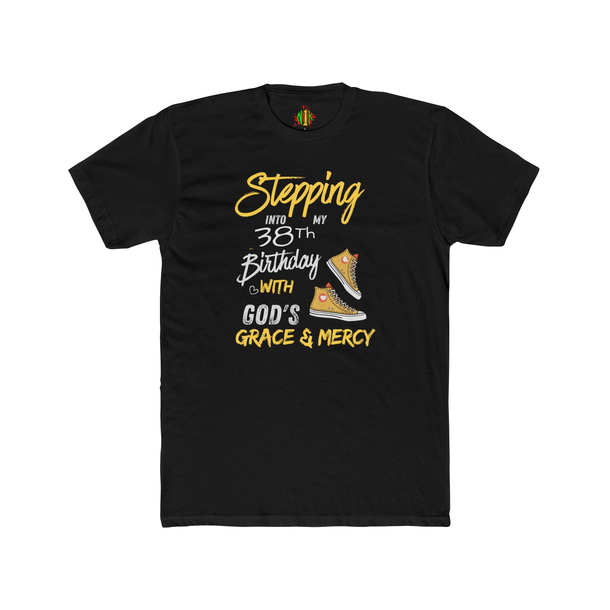 Stepping with God 'Grace & Mercy' Inspirational Birthday Tee