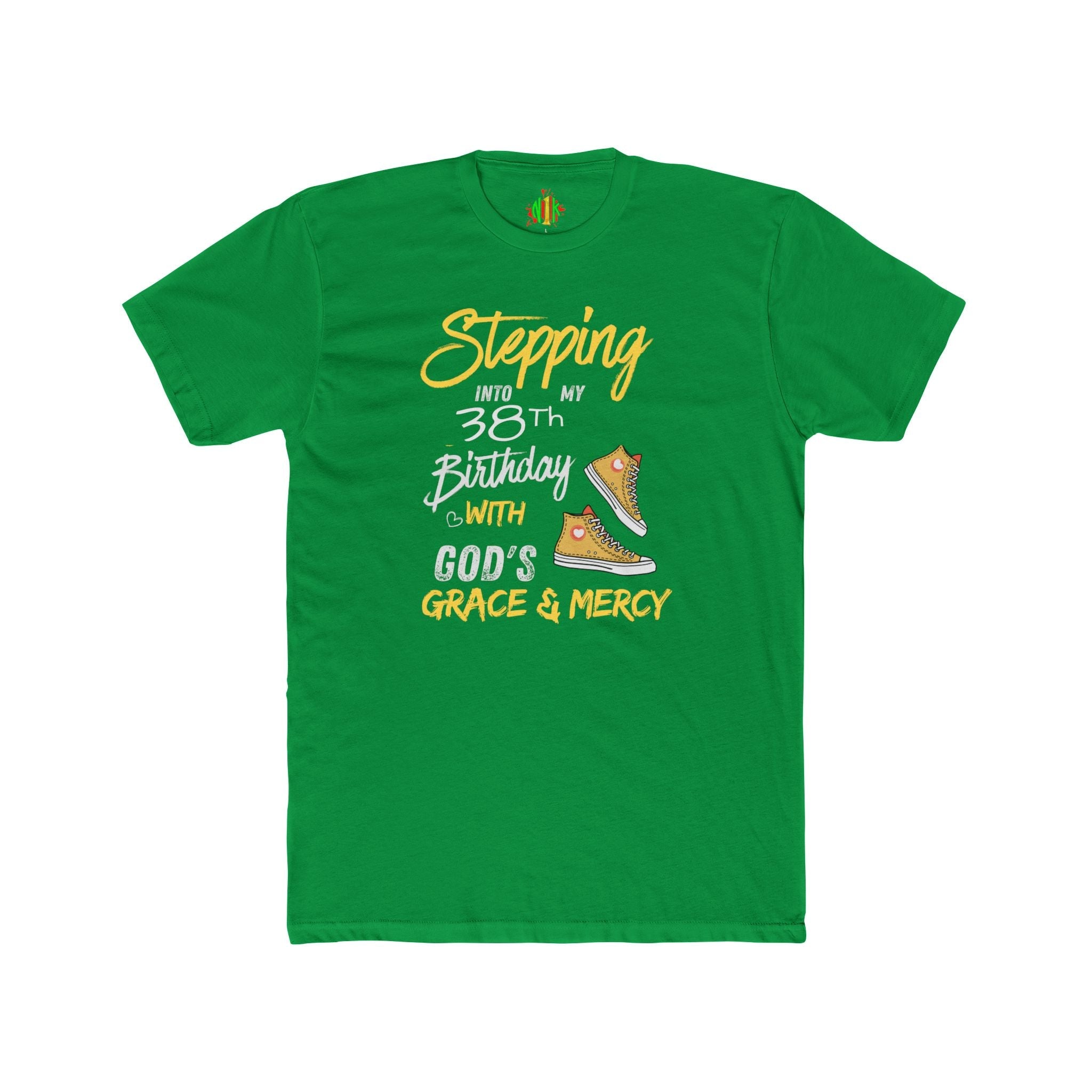Stepping with God 'Grace & Mercy' Inspirational Birthday Tee