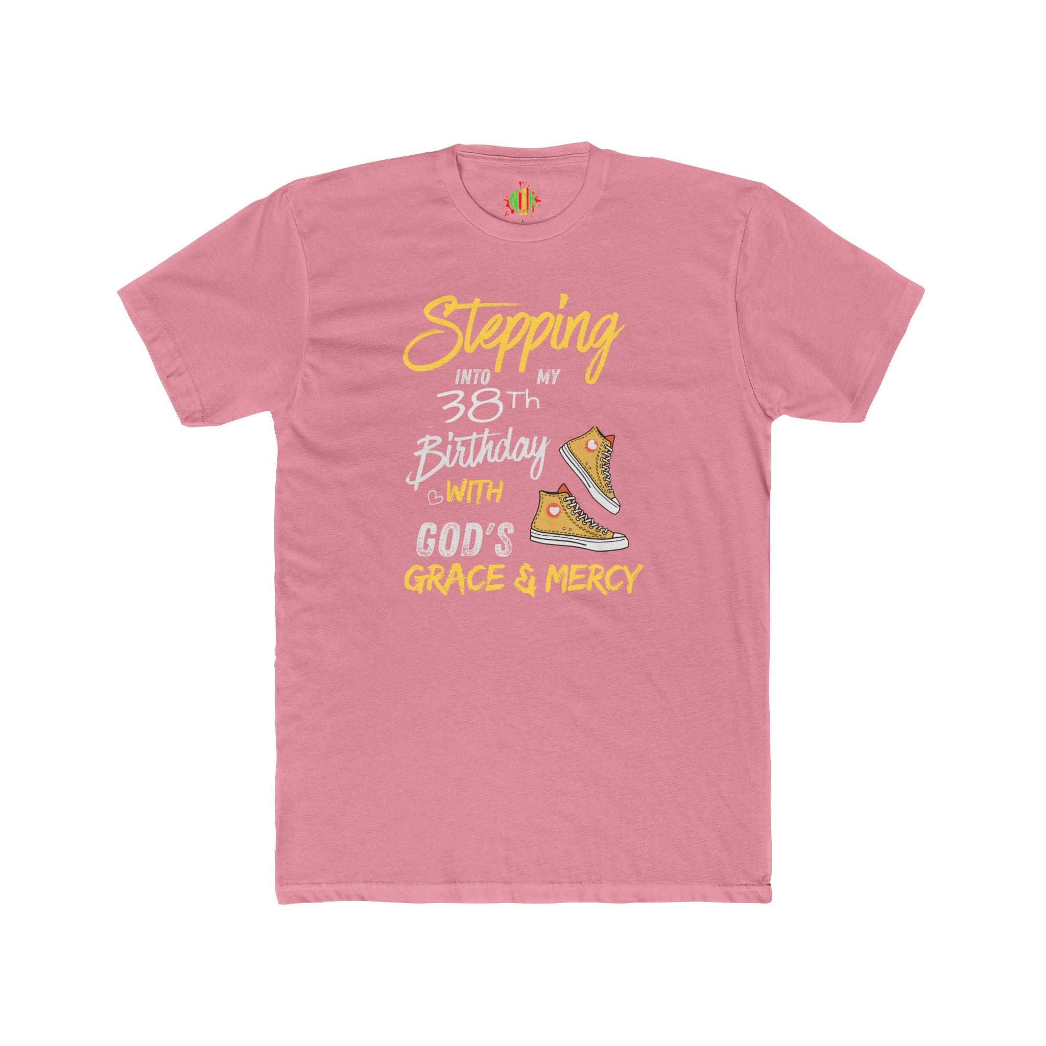 Stepping with God 'Grace & Mercy' Inspirational Birthday Tee