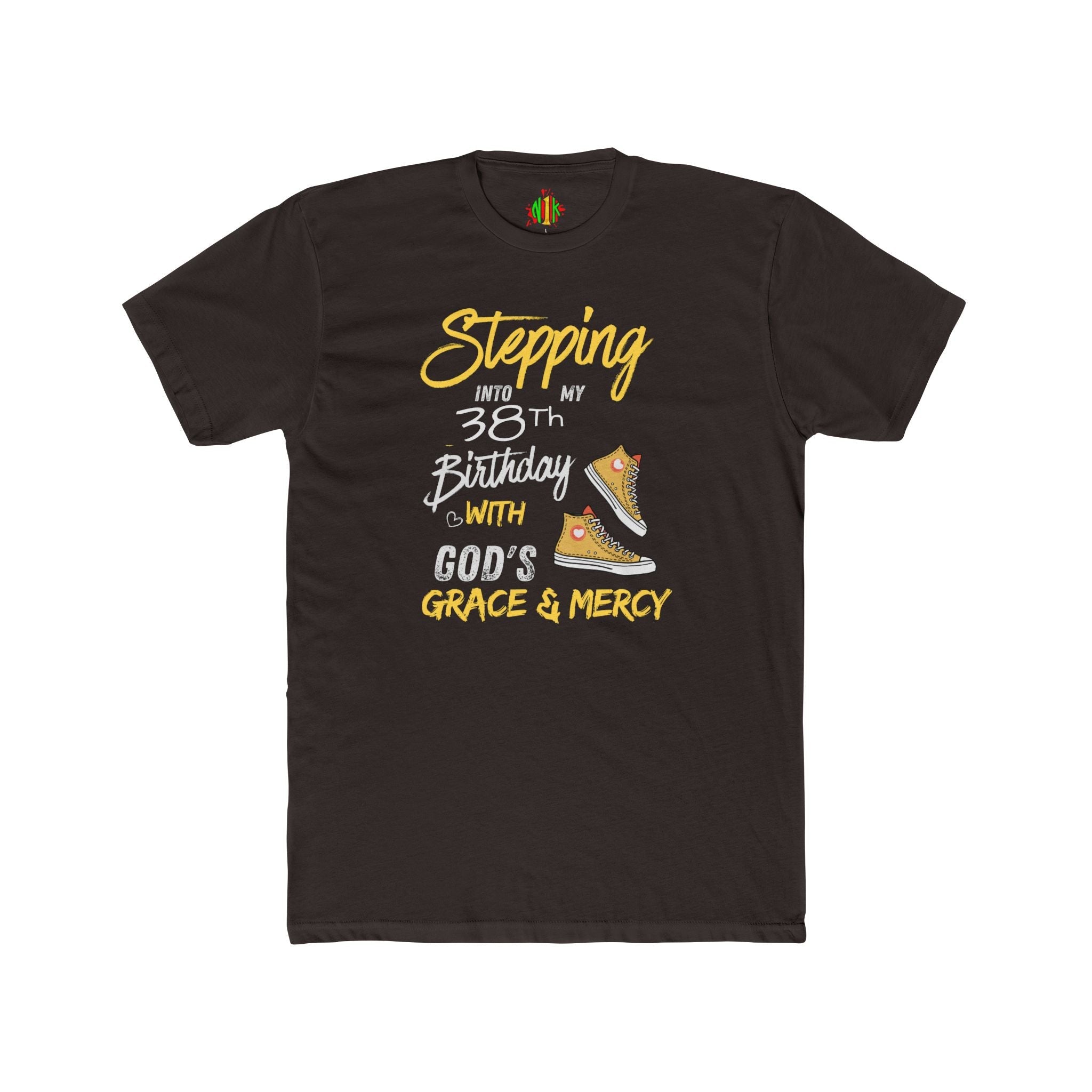 Stepping with God 'Grace & Mercy' Inspirational Birthday Tee