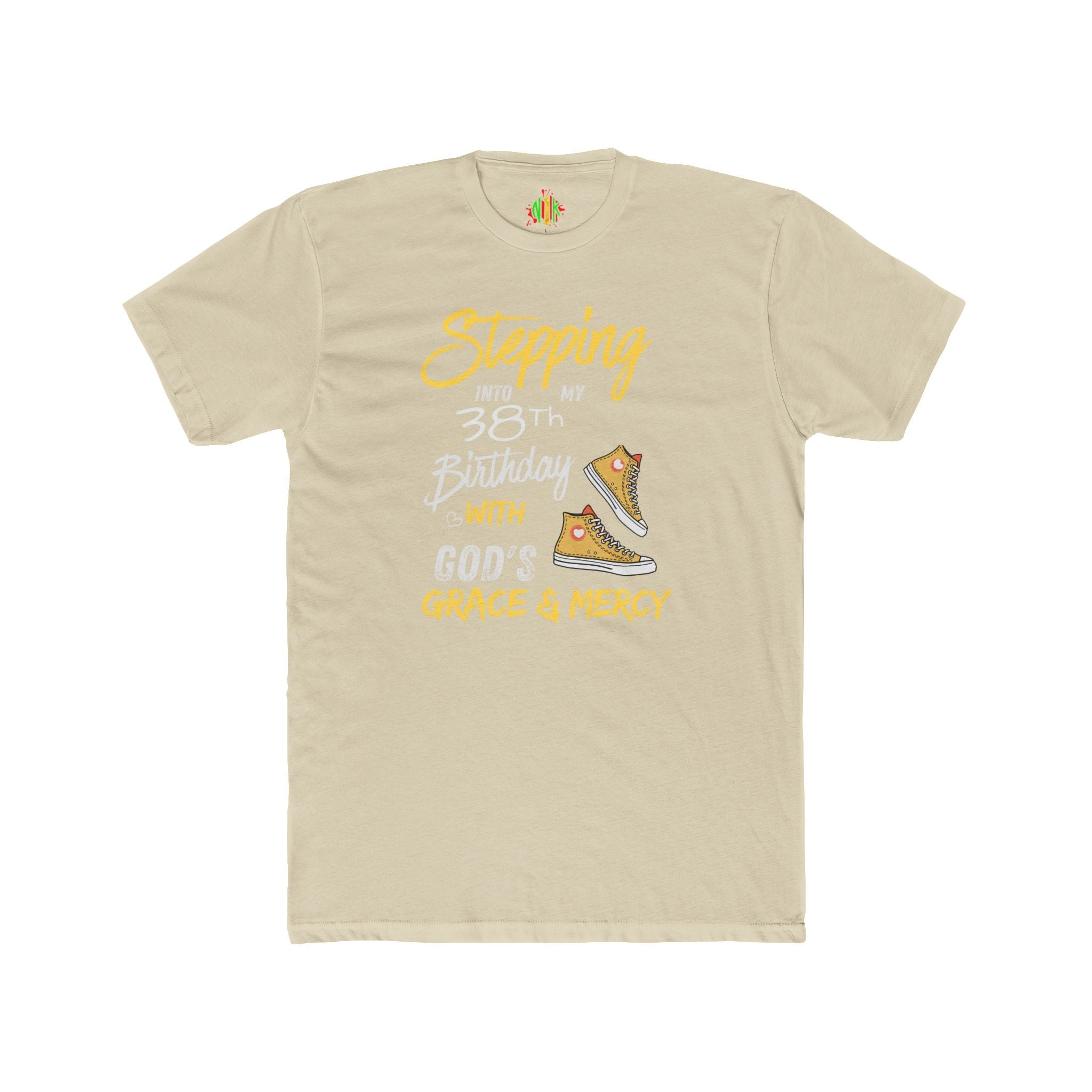 Stepping with God 'Grace & Mercy' Inspirational Birthday Tee