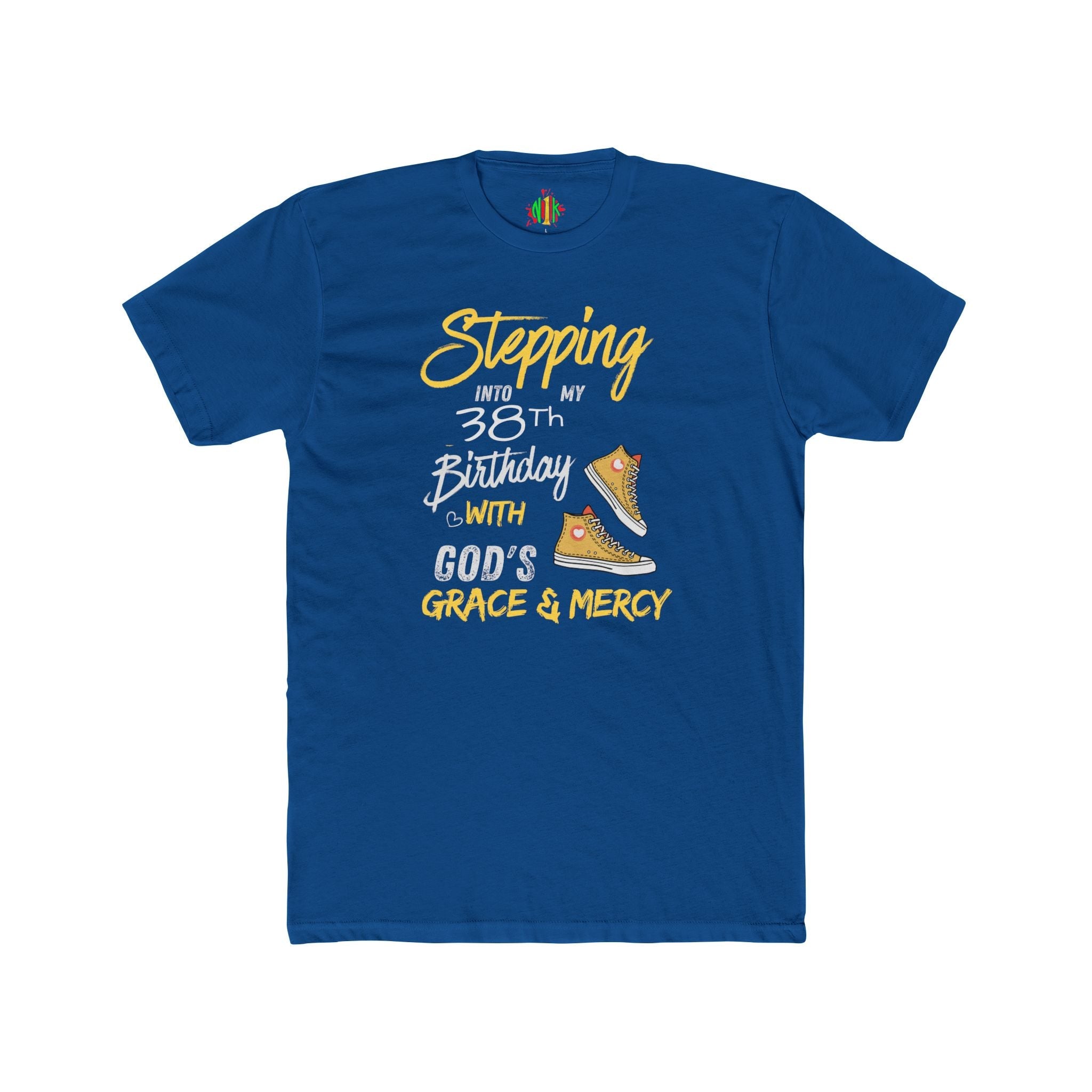 Stepping with God 'Grace & Mercy' Inspirational Birthday Tee