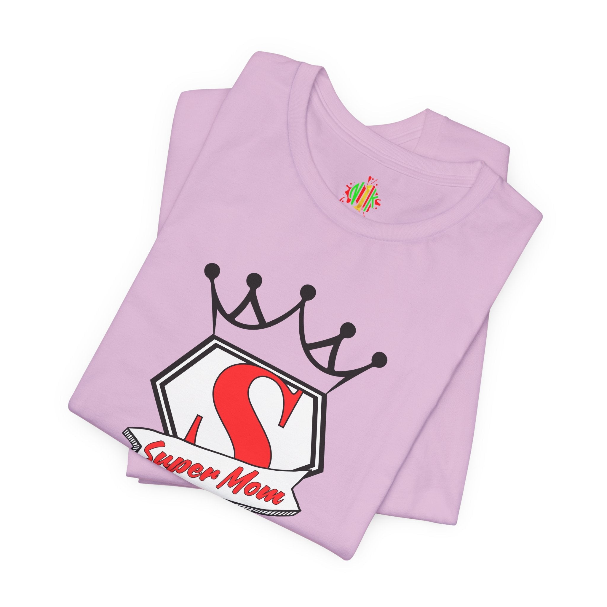 Super Mom Unisex Jersey Tee - Perfect Gift for Mother's DayT-ShirtSuper Mom Unisex Jersey Tee
