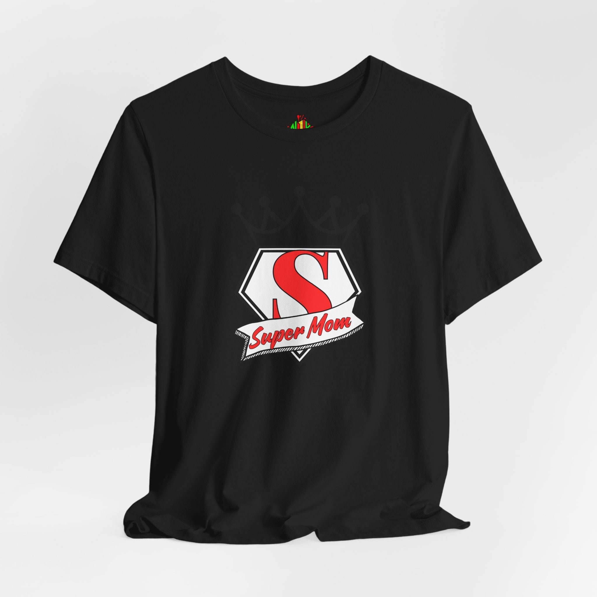 Super Mom Unisex Jersey Tee - Perfect Gift for Mother's DayT-ShirtSuper Mom Unisex Jersey Tee