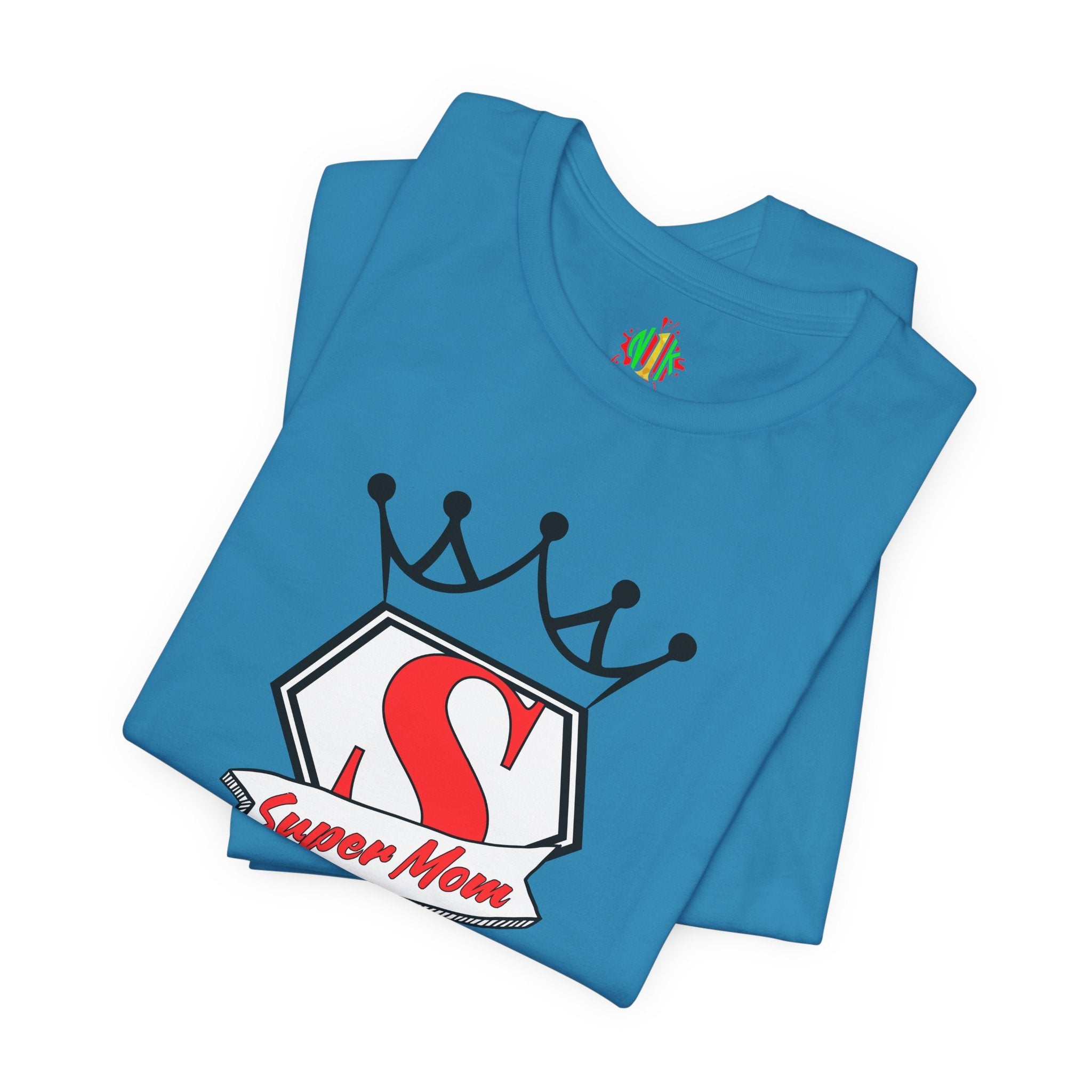 Super Mom Unisex Jersey Tee - Perfect Gift for Mother's DayT-ShirtSuper Mom Unisex Jersey Tee