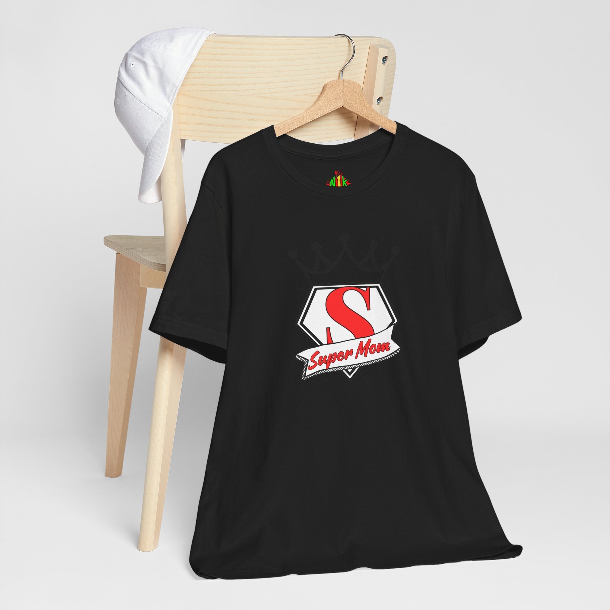 Super Mom Unisex Jersey Tee - Perfect Gift for Mother's DayT-ShirtSuper Mom Unisex Jersey Tee