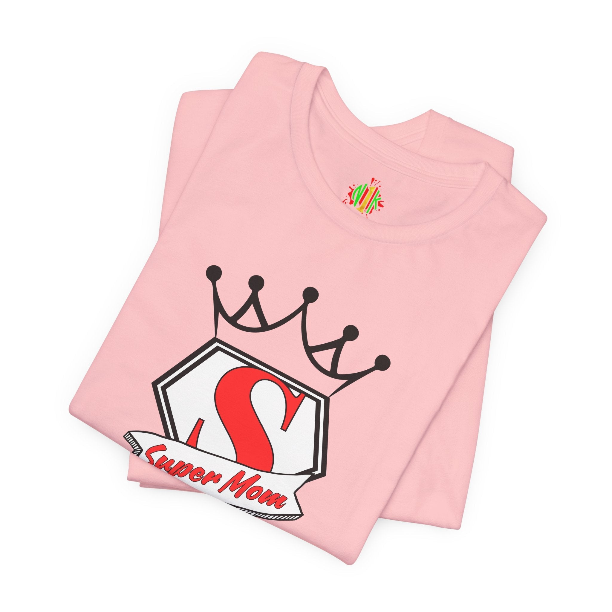 Super Mom Unisex Jersey Tee - Perfect Gift for Mother's DayT-ShirtSuper Mom Unisex Jersey Tee