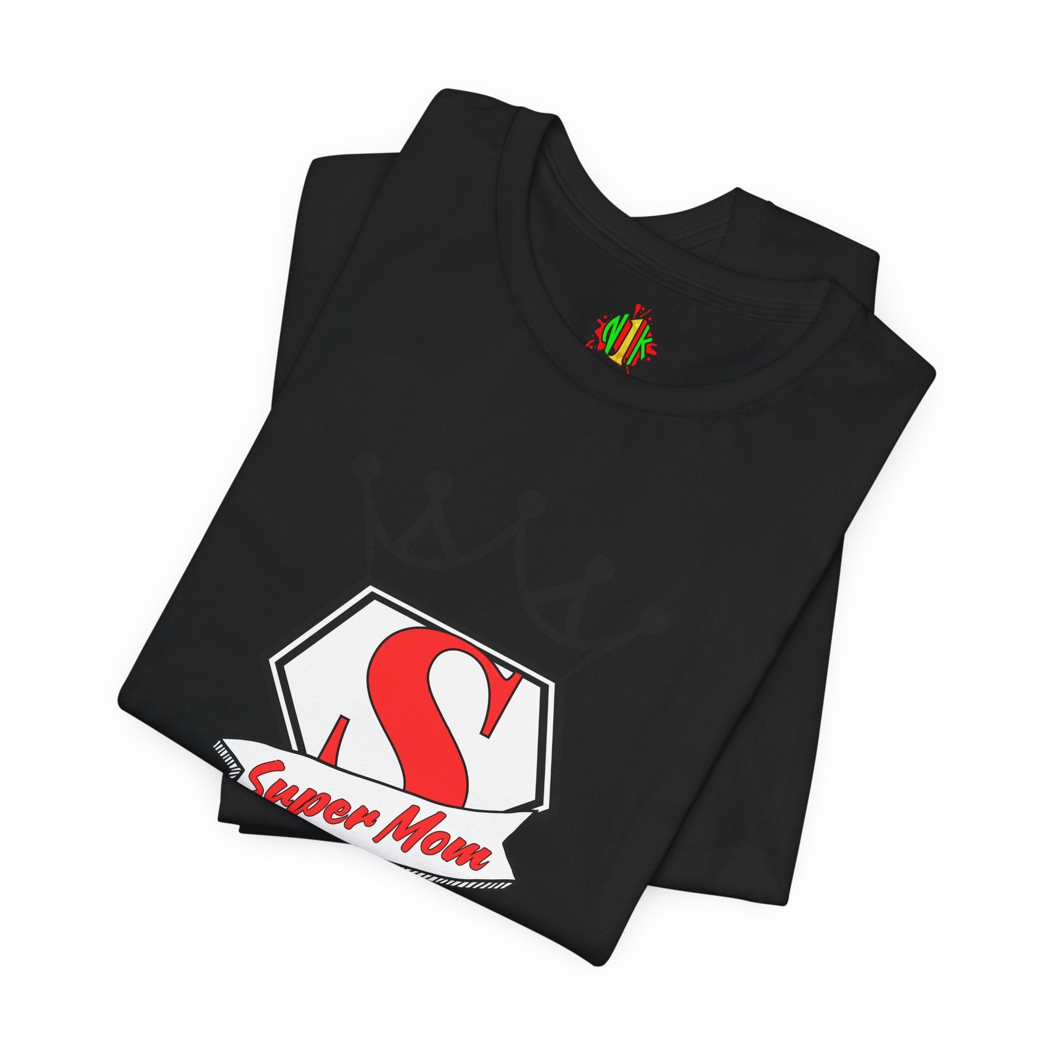 Super Mom Unisex Jersey Tee - Perfect Gift for Mother's DayT-ShirtSuper Mom Unisex Jersey Tee