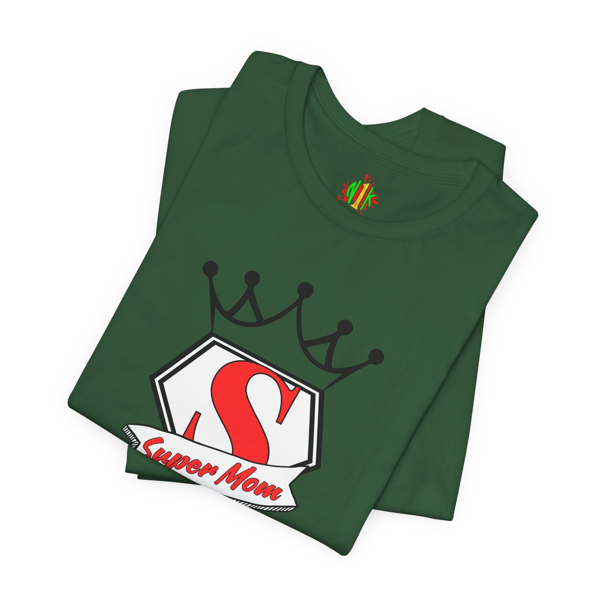 Super Mom Unisex Jersey Tee - Perfect Gift for Mother's DayT-ShirtSuper Mom Unisex Jersey Tee
