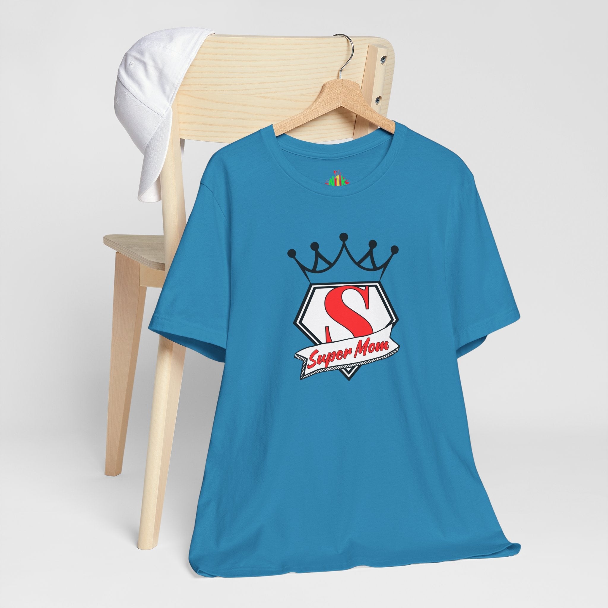 Super Mom Unisex Jersey Tee - Perfect Gift for Mother's DayT-ShirtSuper Mom Unisex Jersey Tee