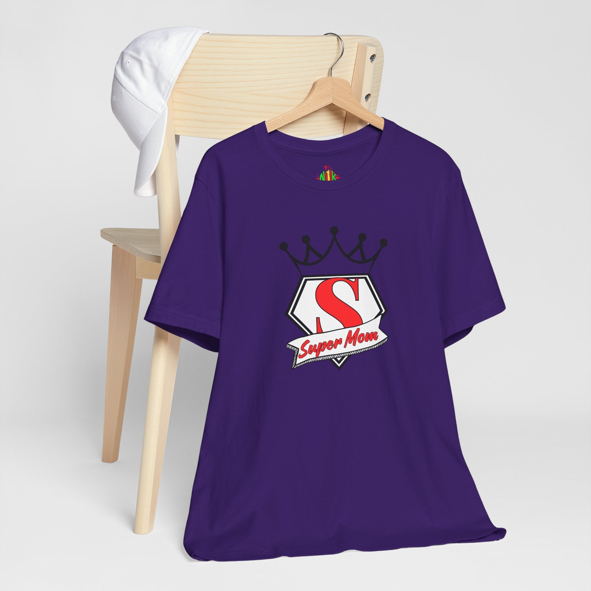 Super Mom Unisex Jersey Tee - Perfect Gift for Mother's DayT-ShirtSuper Mom Unisex Jersey Tee
