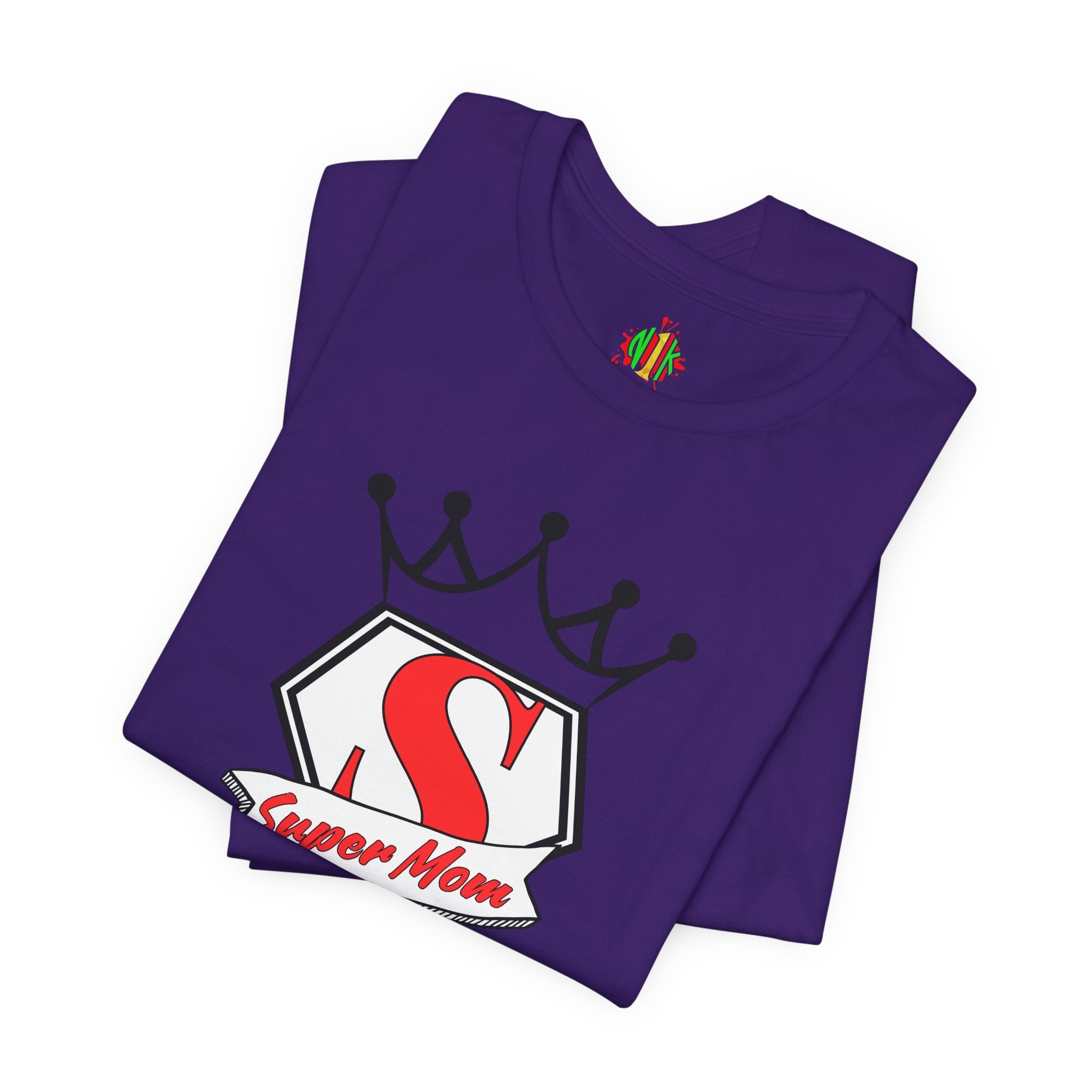 Super Mom Unisex Jersey Tee - Perfect Gift for Mother's DayT-ShirtSuper Mom Unisex Jersey Tee